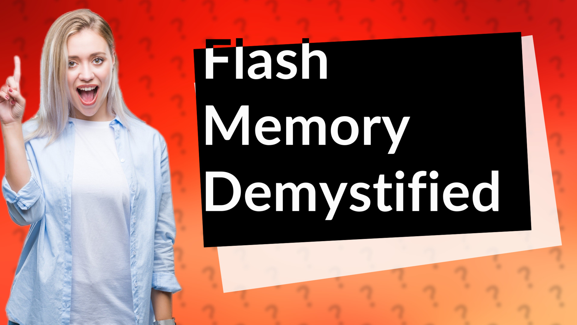 Flash Memory Demystified