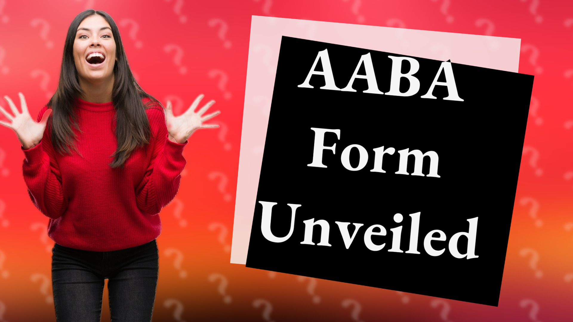 AABA Form Unveiled