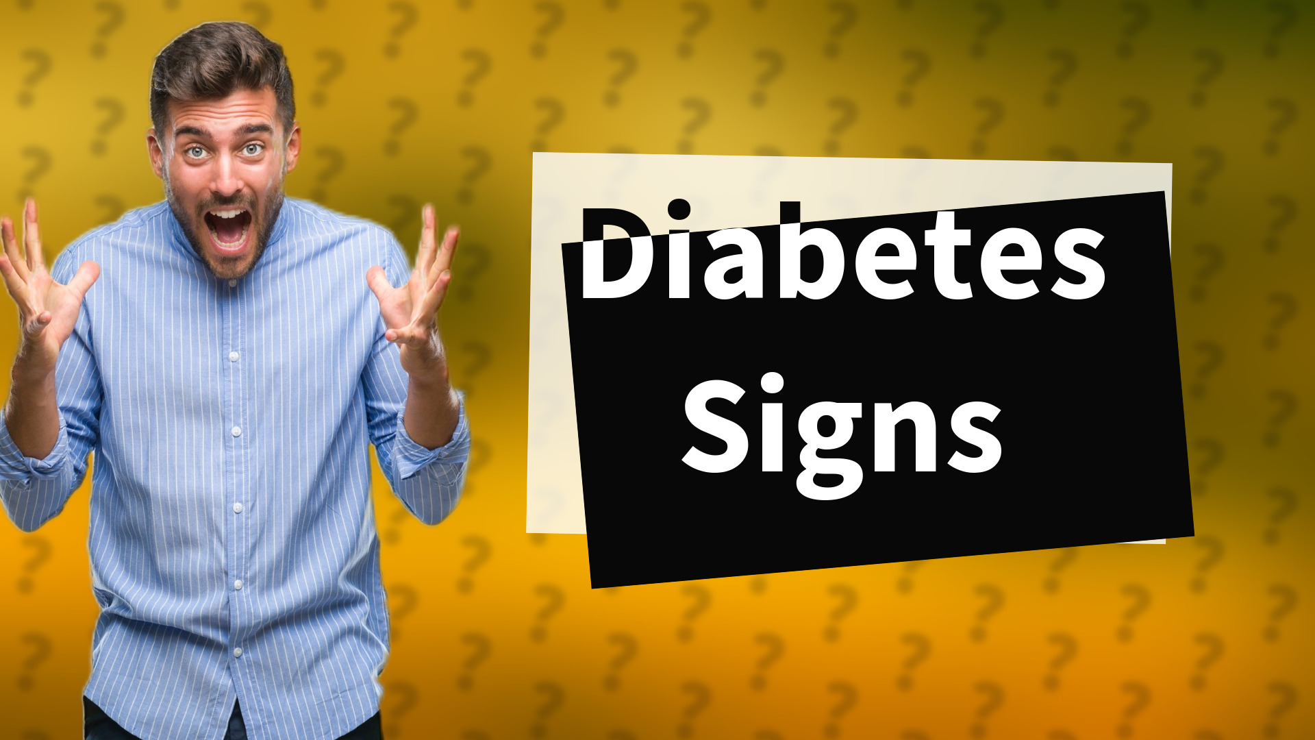 Diabetes Signs