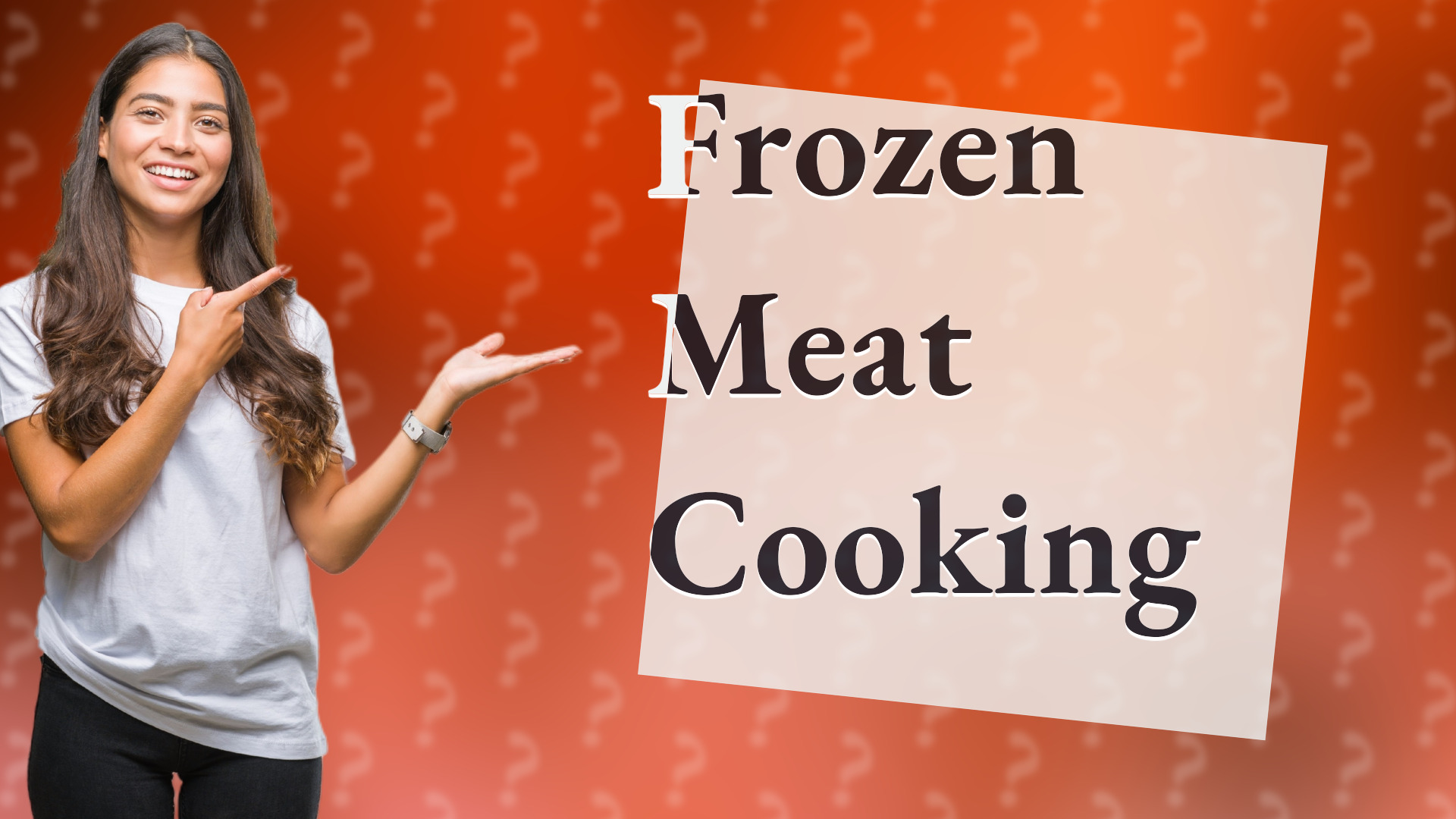 Frozen Meat Cooking