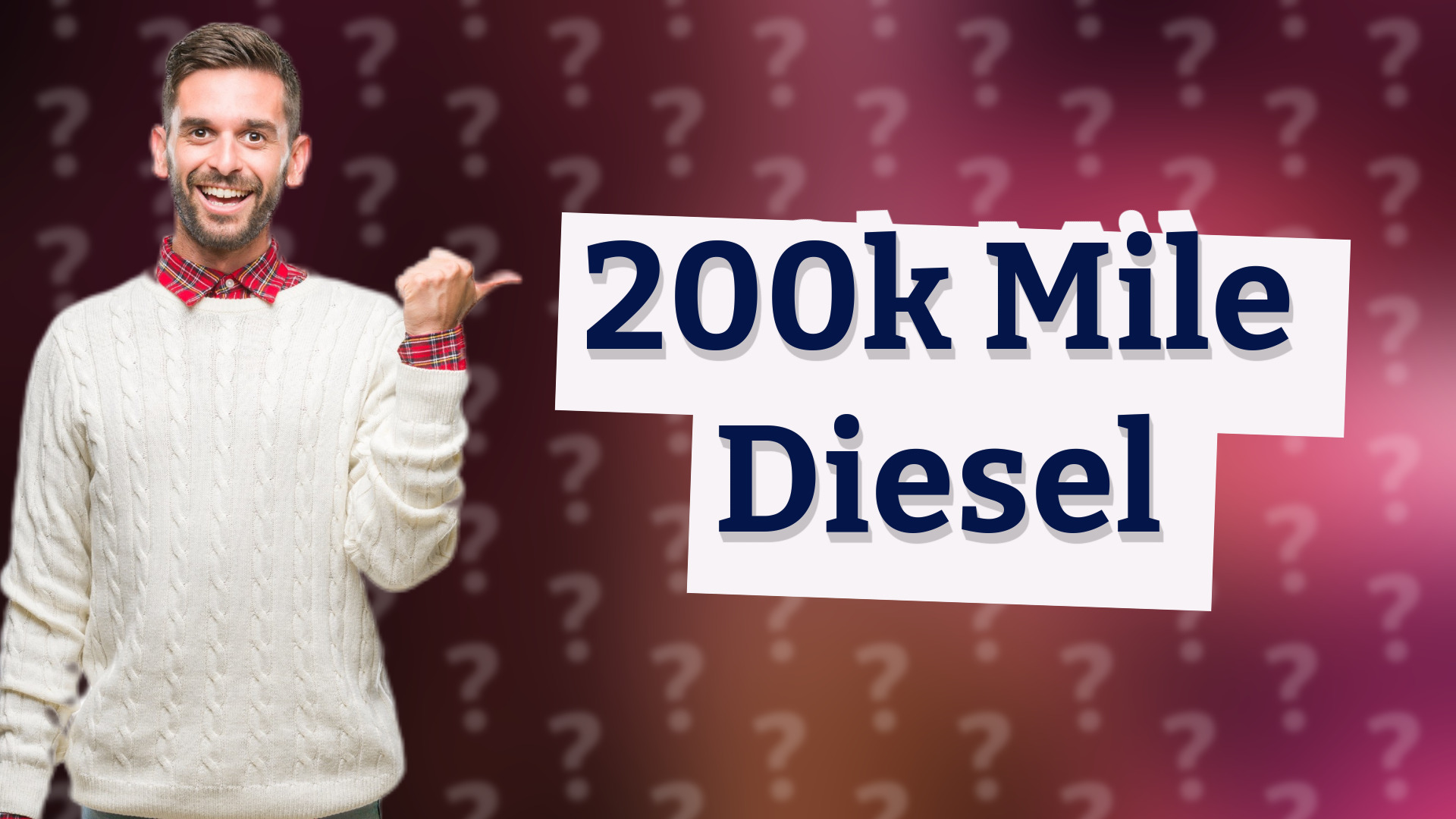 200k Mile Diesel