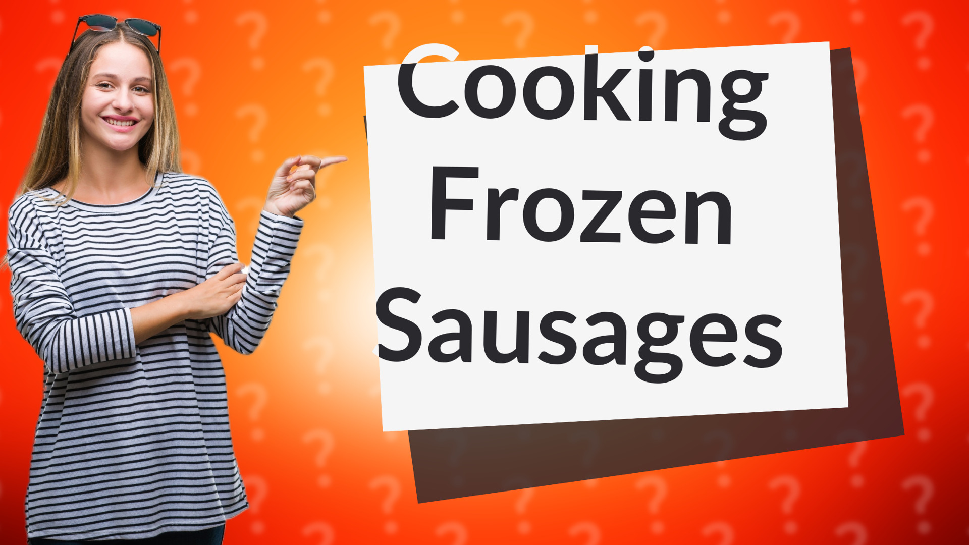 Cooking Frozen Sausages