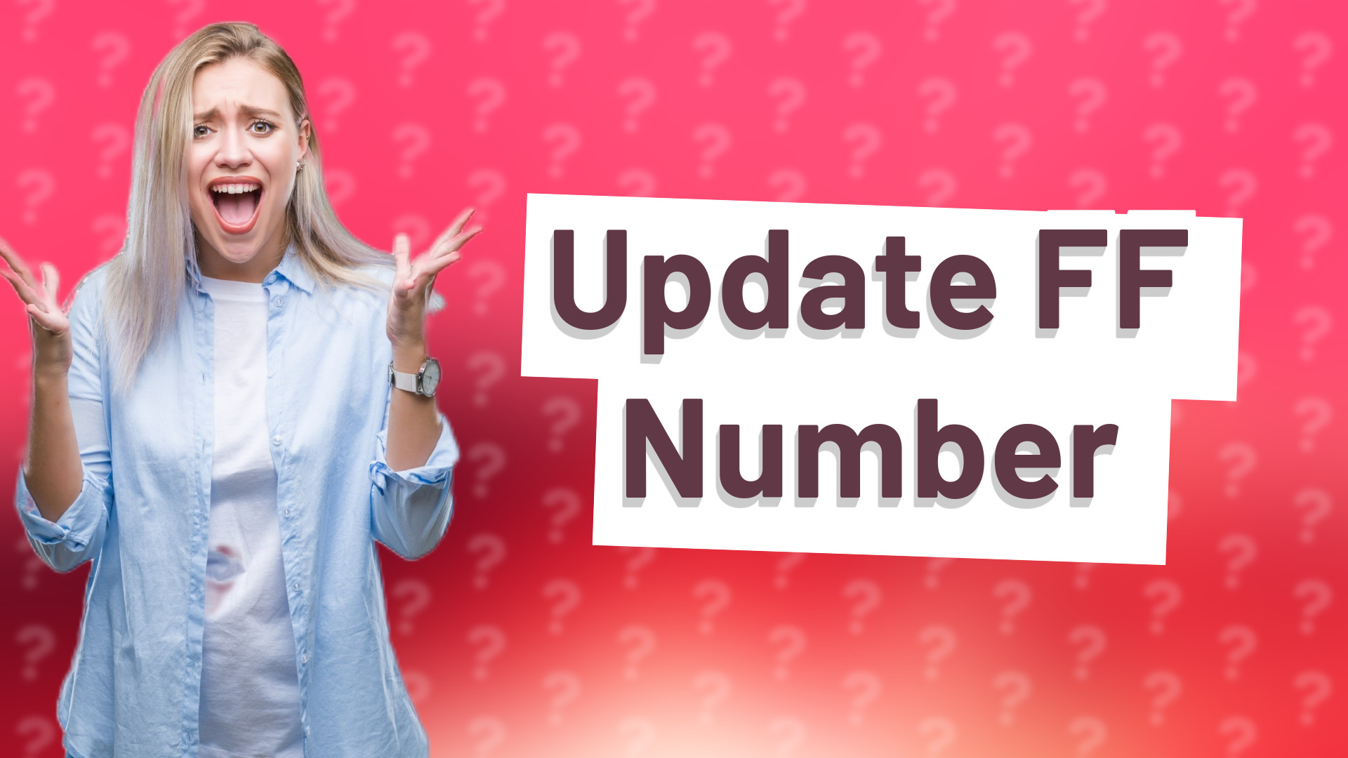 Update FF Number