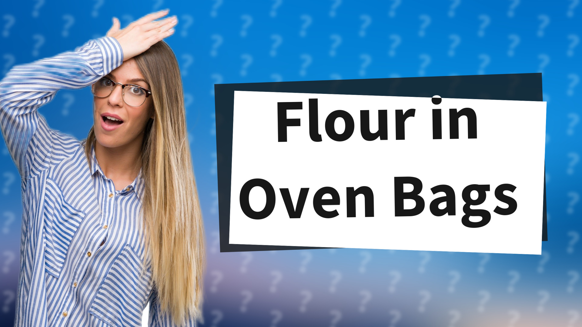 Flour in Oven Bags