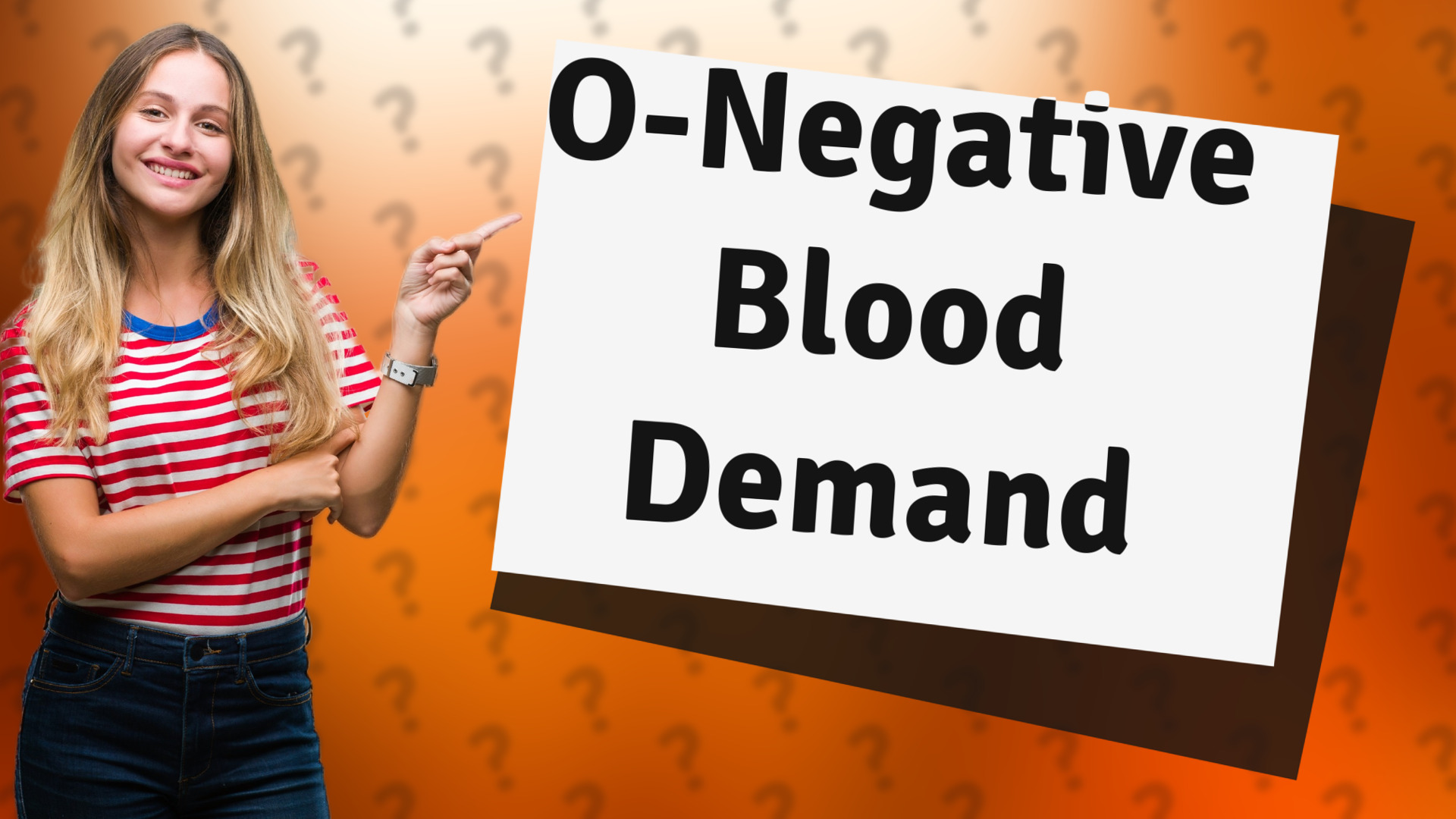 O-Negative Blood Demand