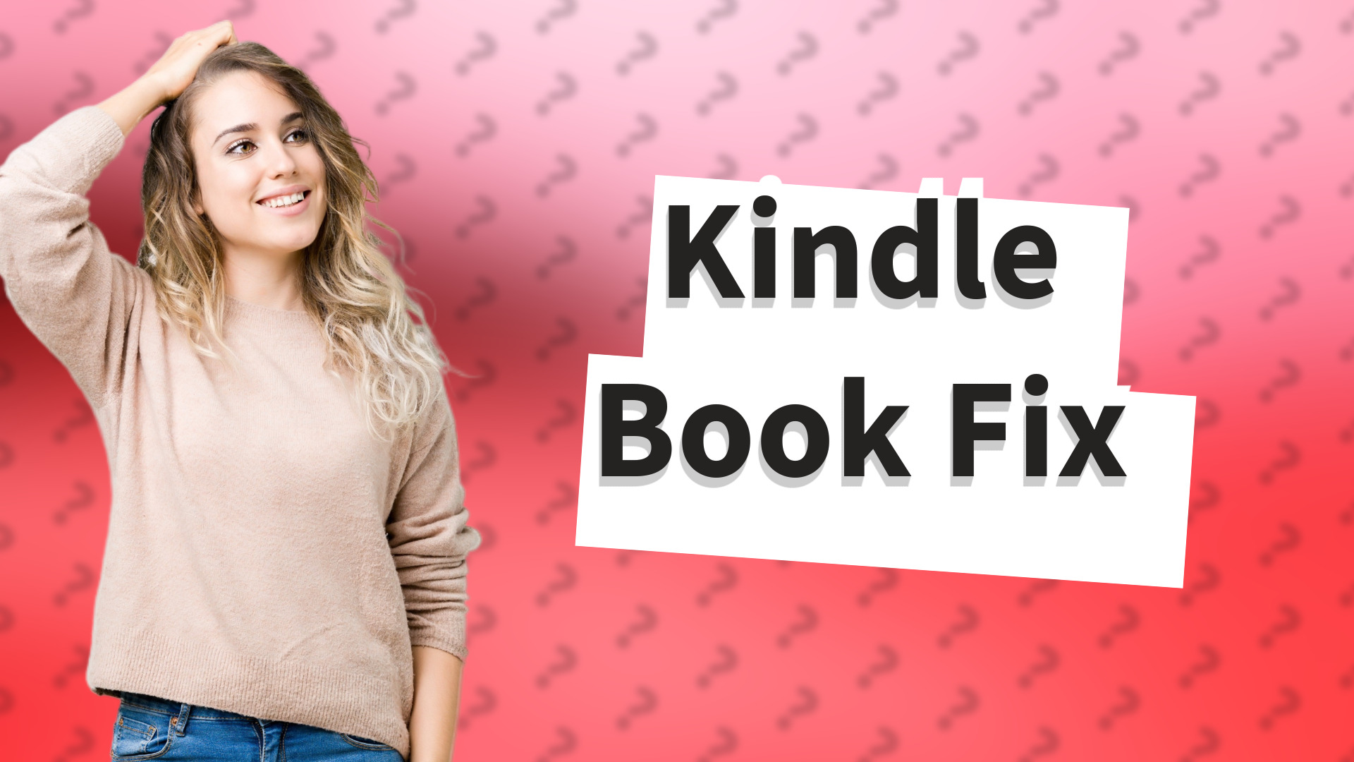 Kindle Book Fix