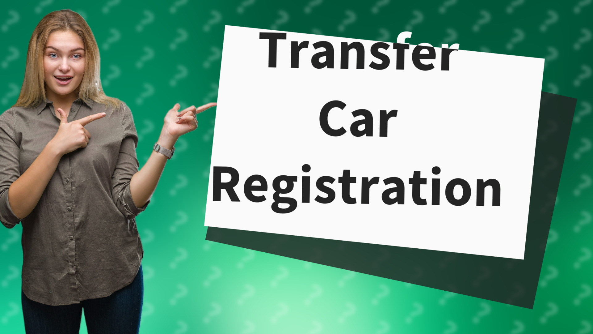 Transfer Car Registration