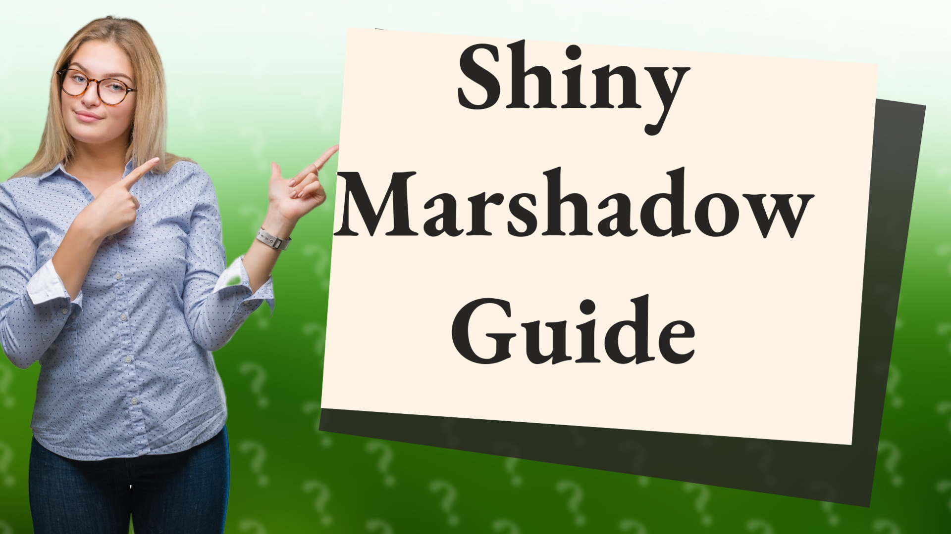 Shiny Marshadow Guide