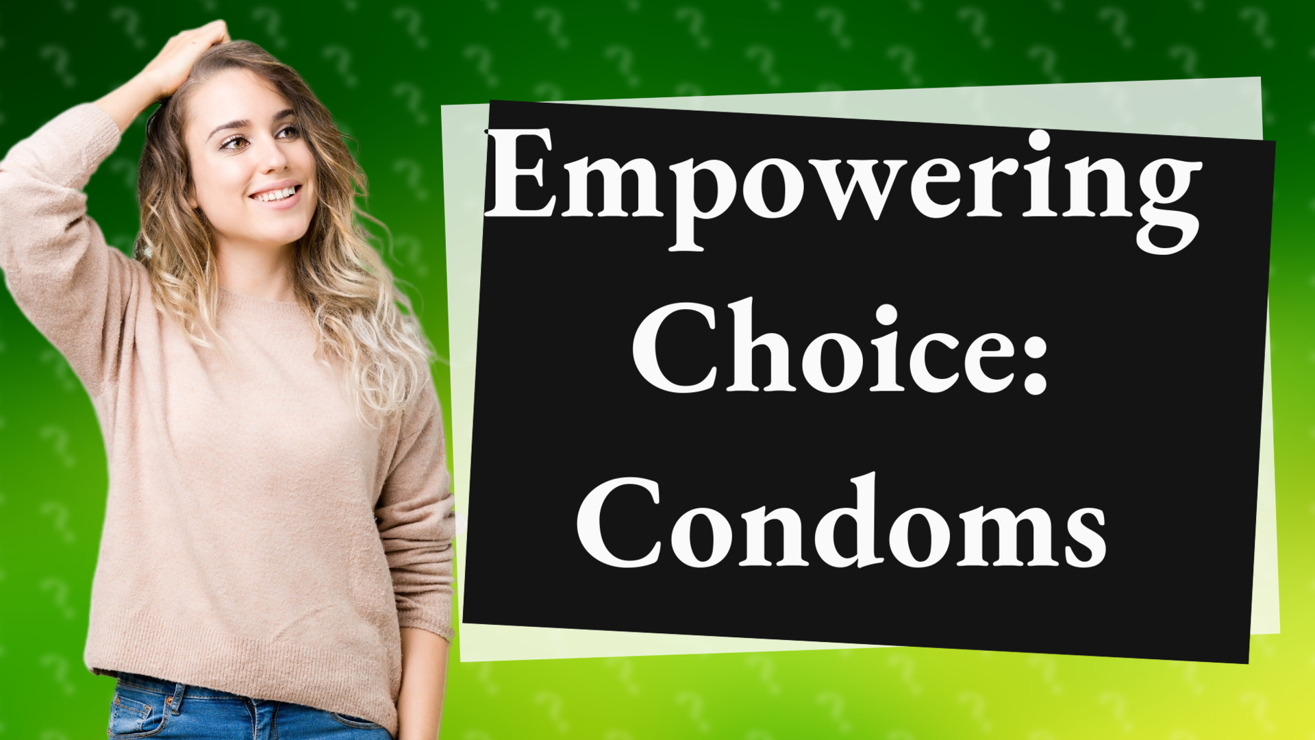 Empowering Choice: Condoms