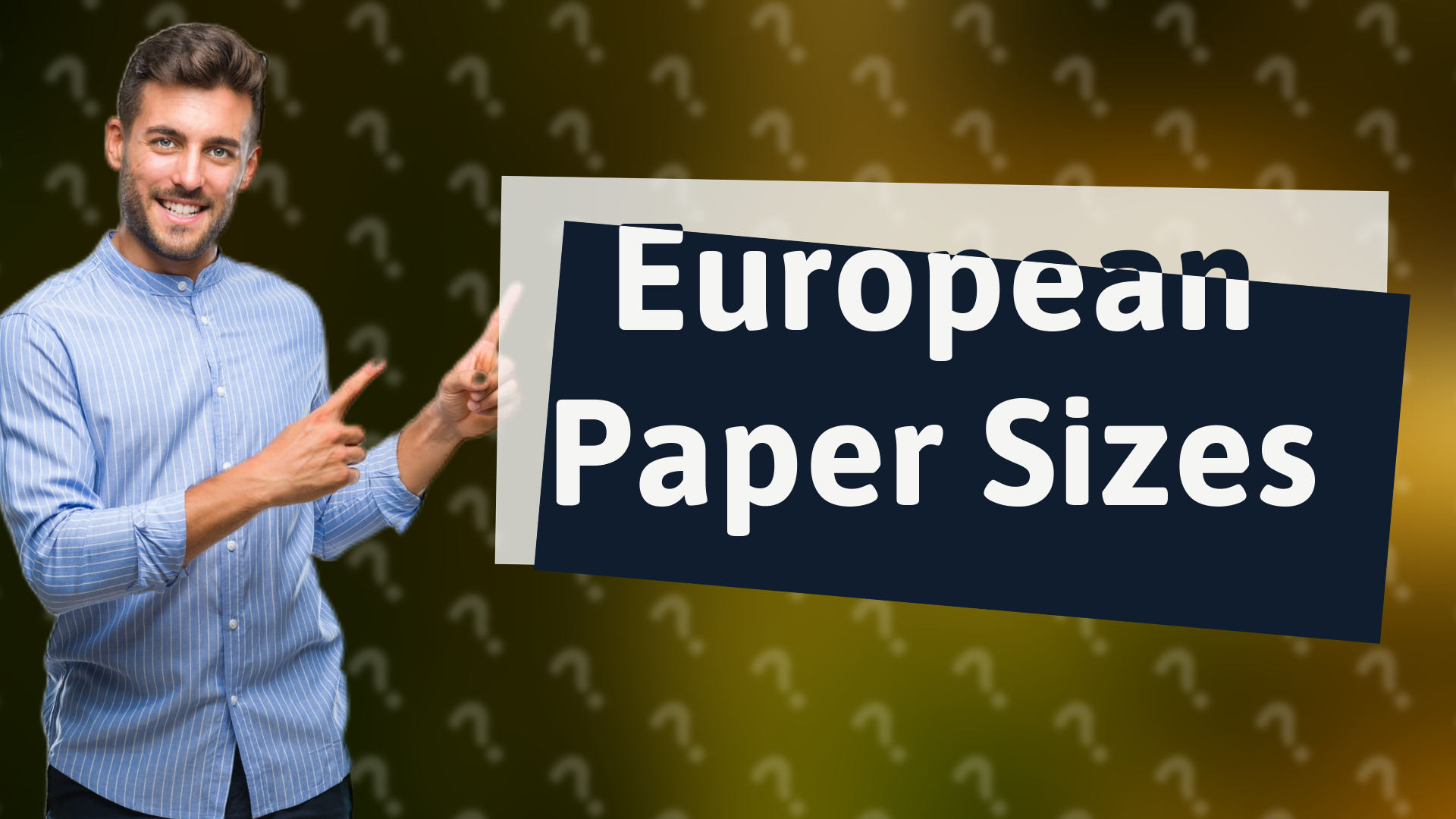 European Paper Sizes