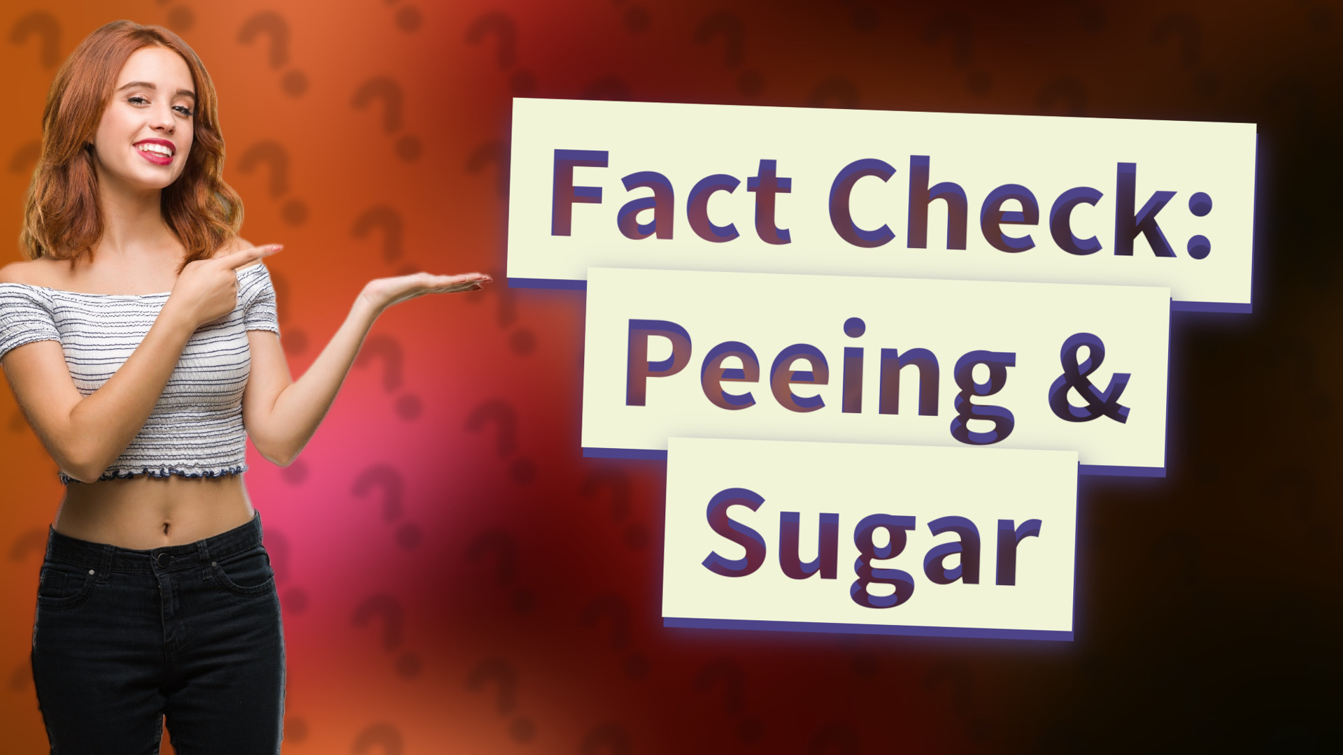 Fact Check: Peeing & Sugar