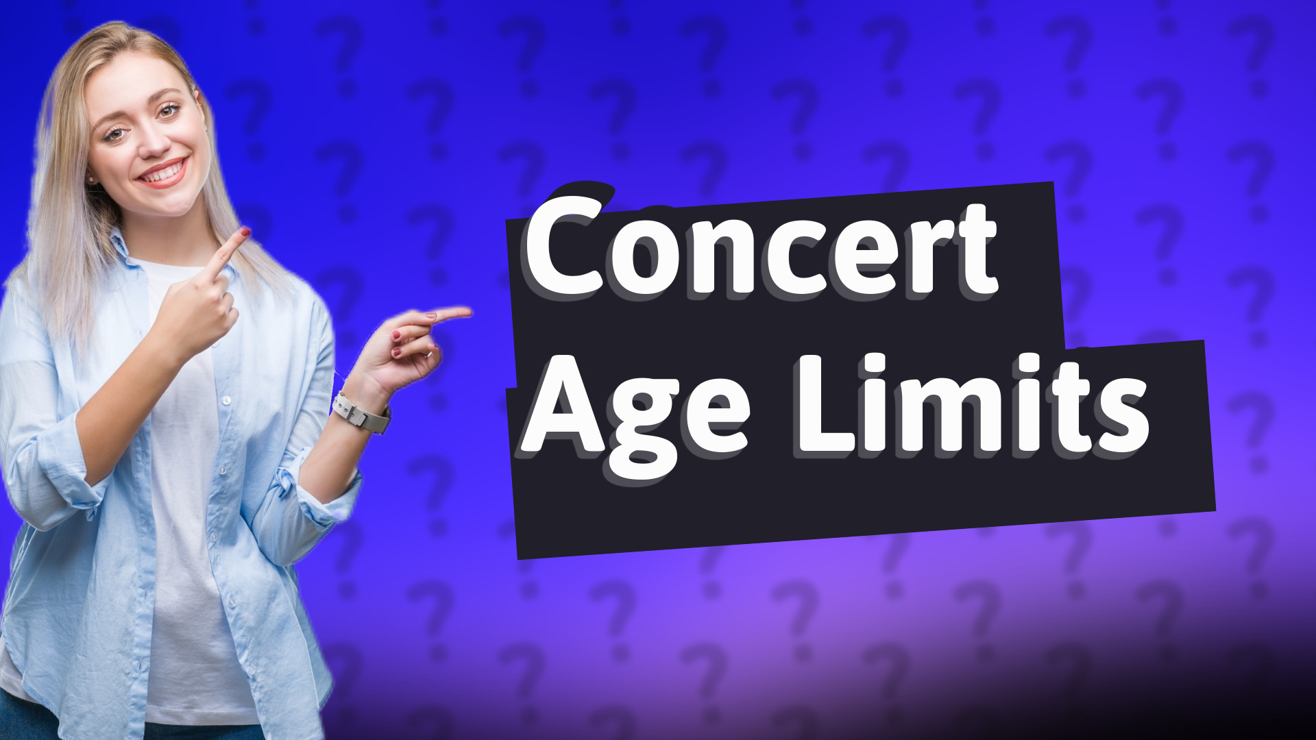 Concert Age Limits