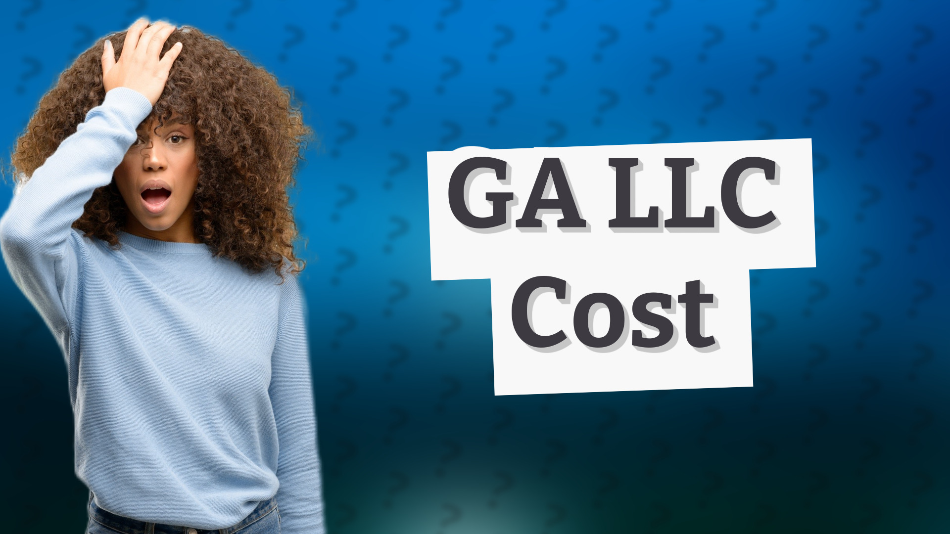 GA LLC Cost