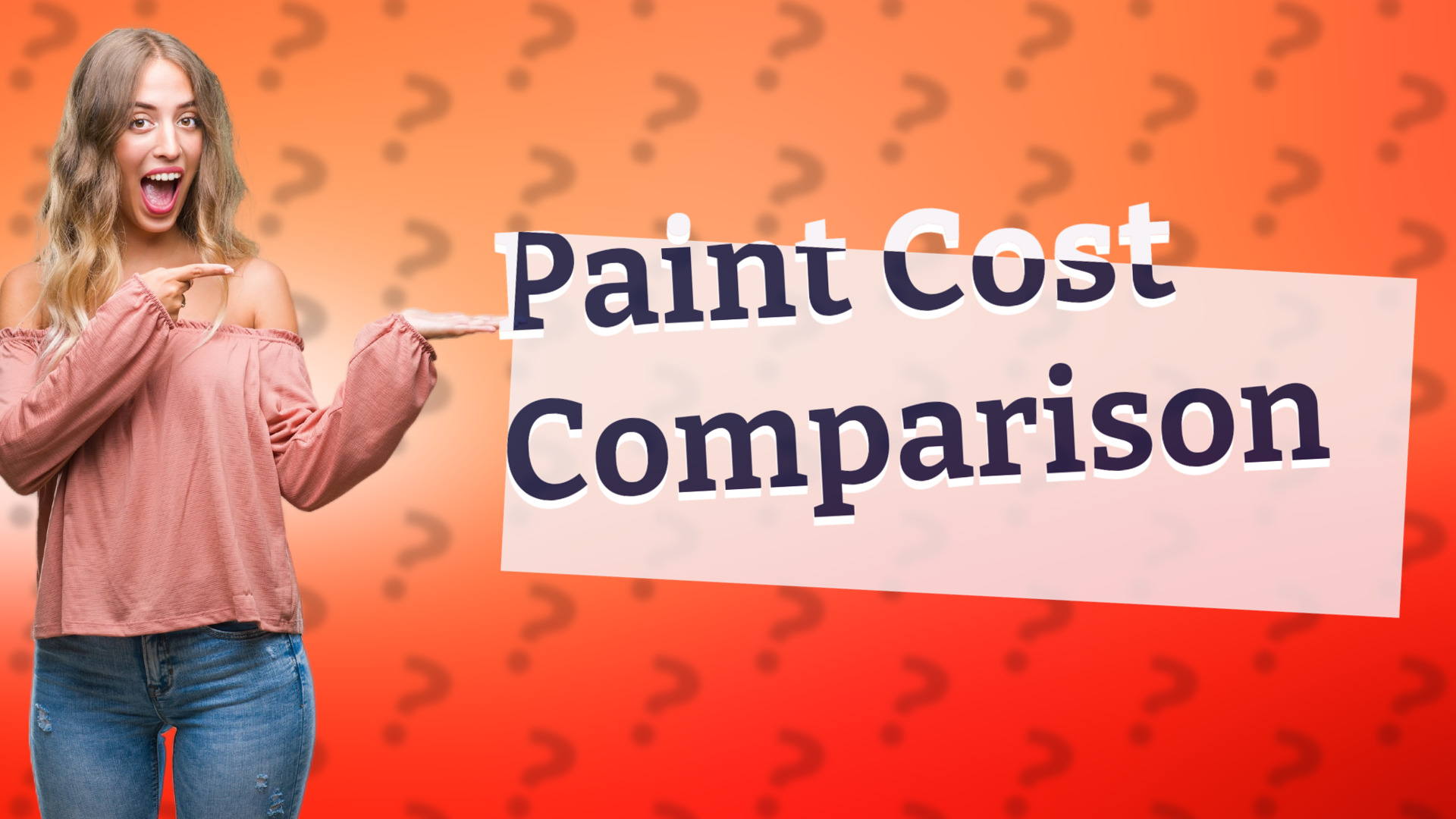 Paint Cost Comparison