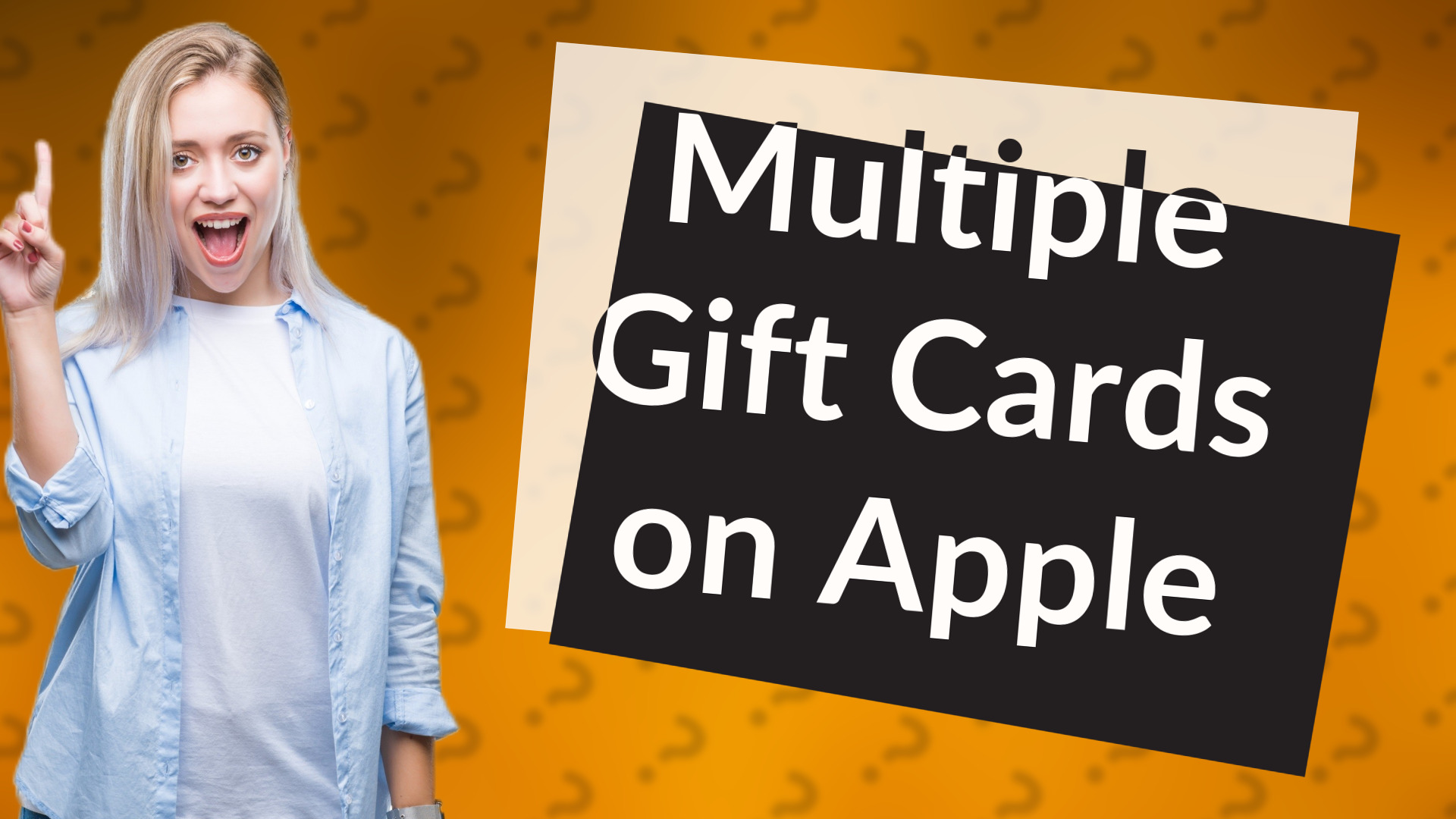 Multiple Gift Cards on Apple