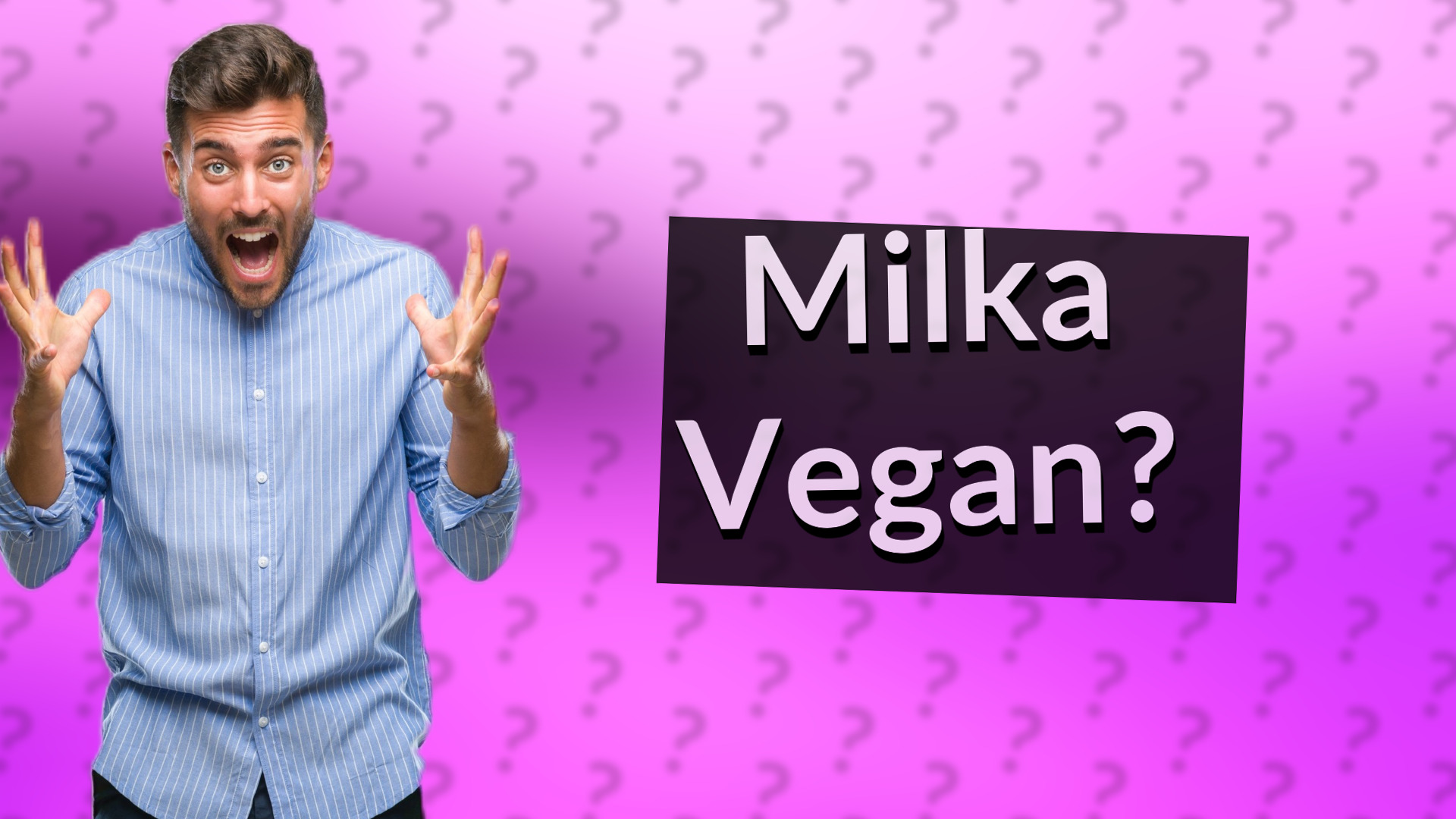 Milka Vegan?
