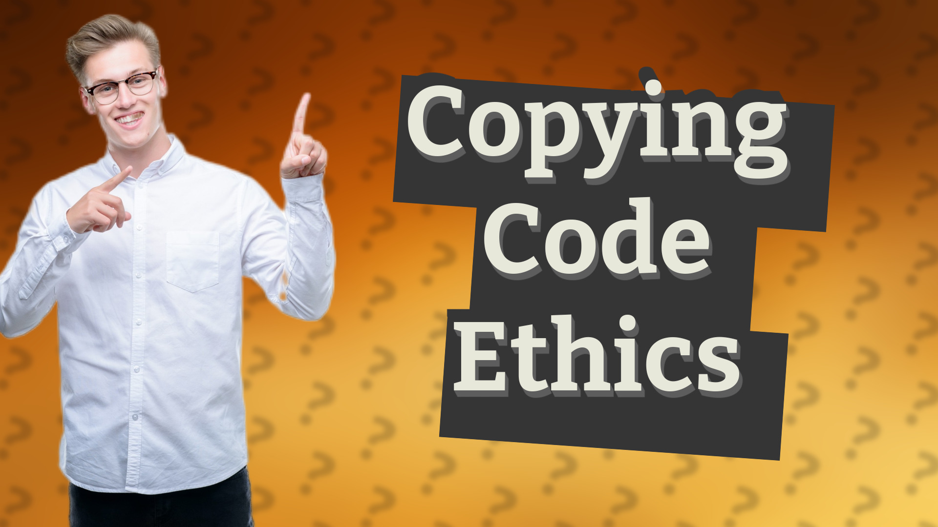 Copying Code Ethics