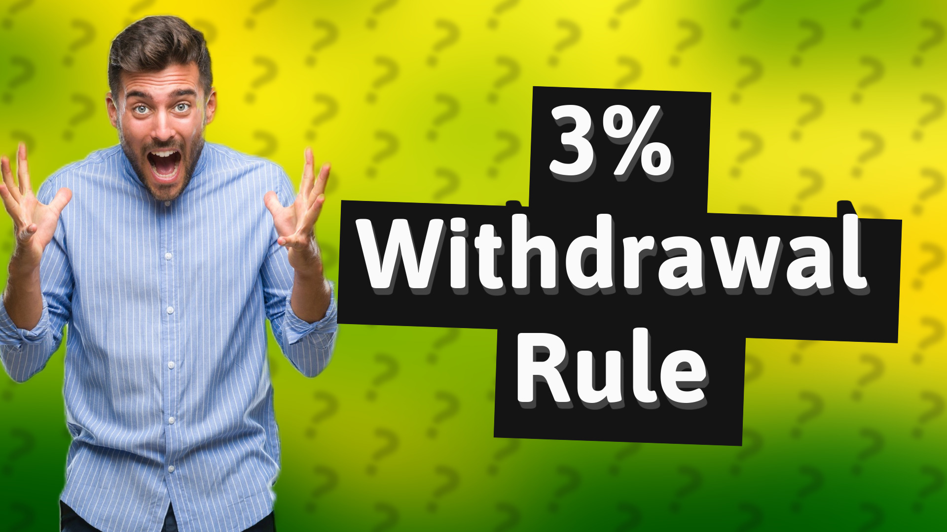 3% Withdrawal Rule