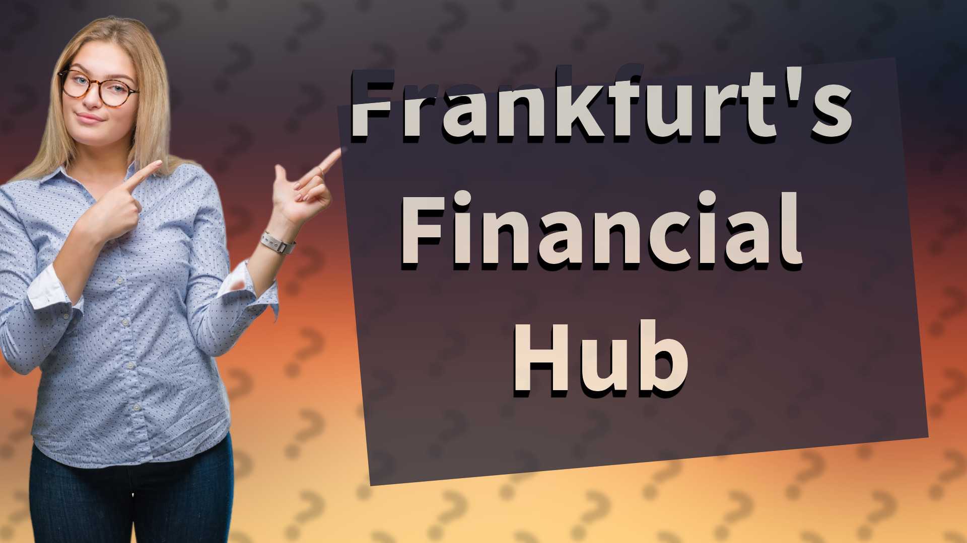 Frankfurt's Financial Hub