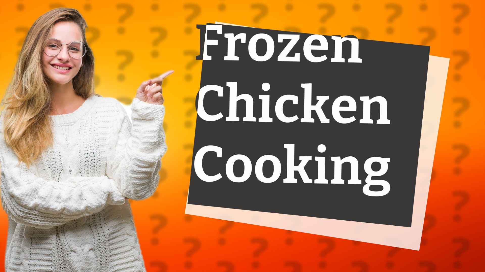 Frozen Chicken Cooking