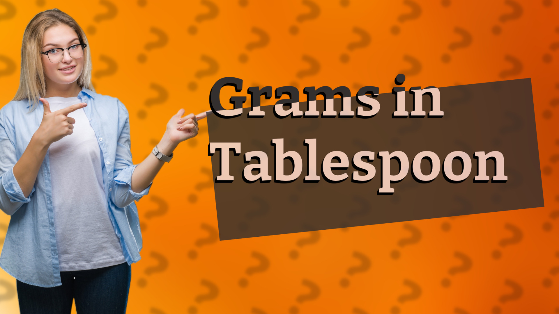 Grams in Tablespoon
