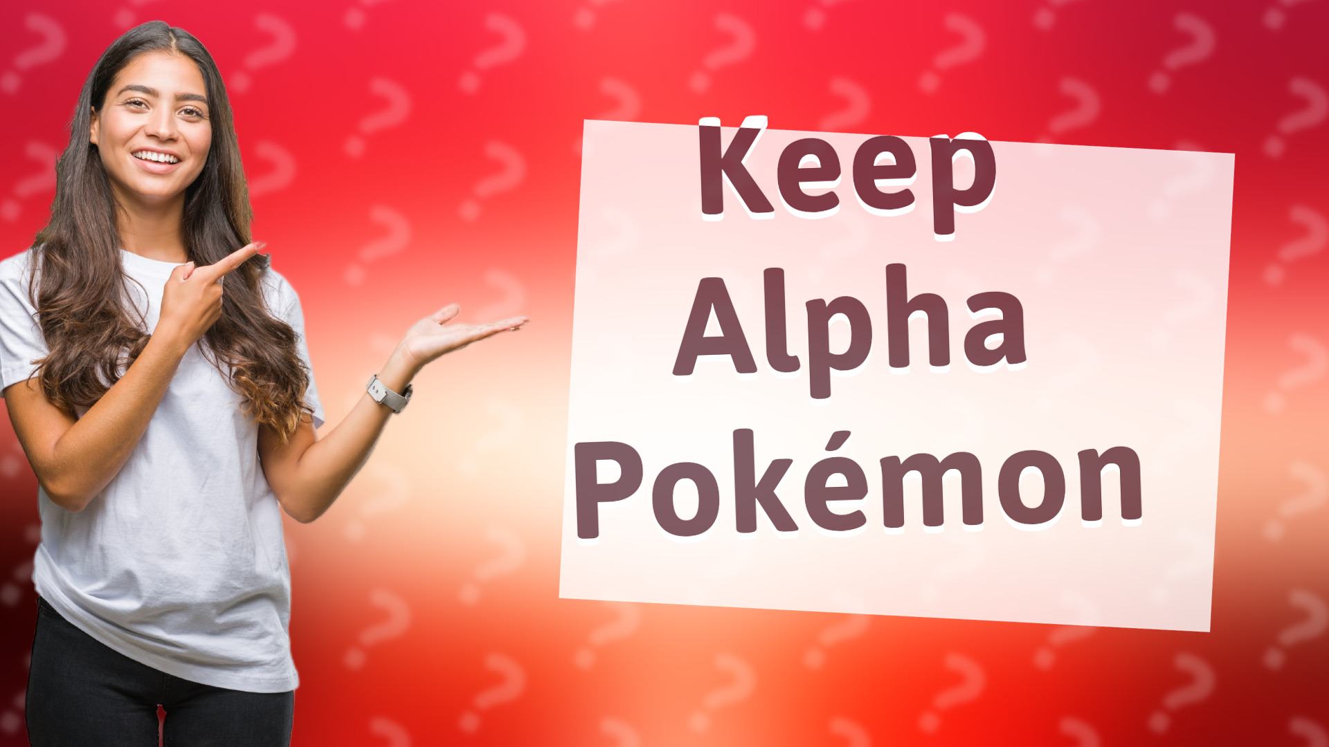 Keep Alpha Pokémon