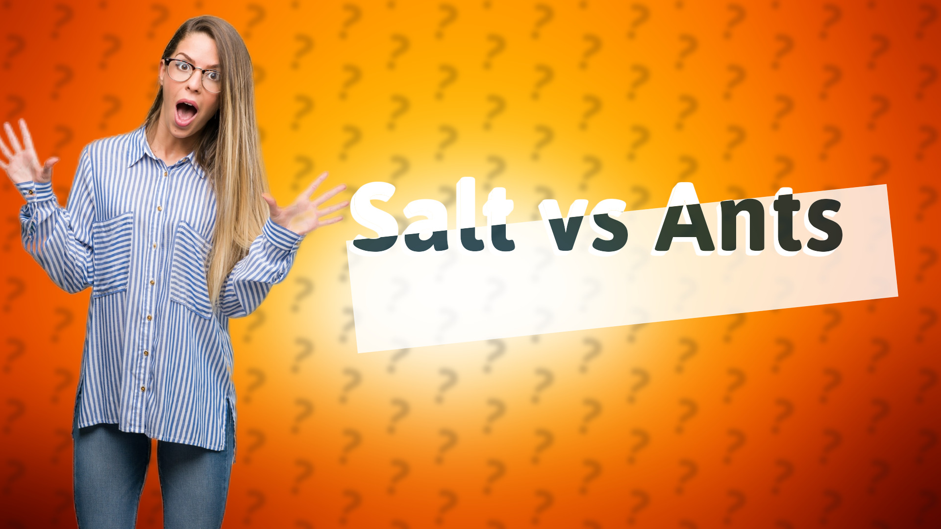 Salt vs Ants