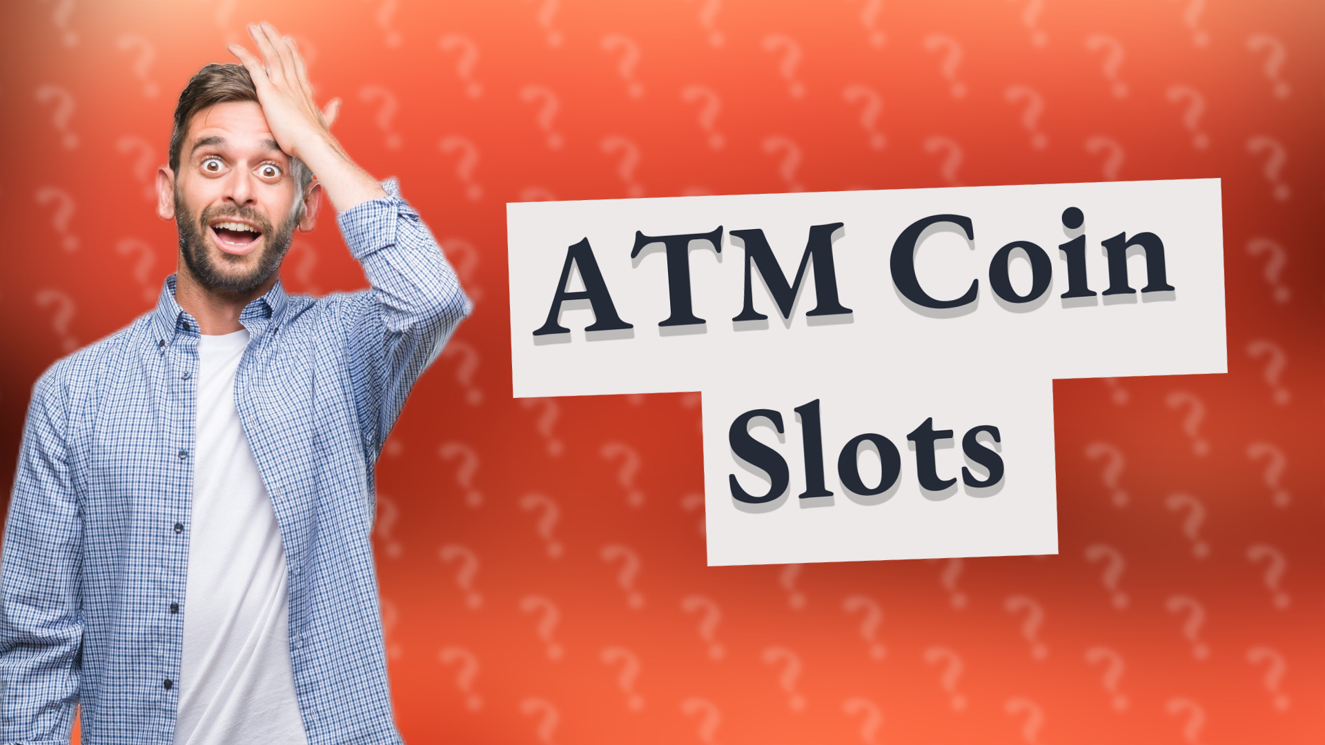 ATM Coin Slots