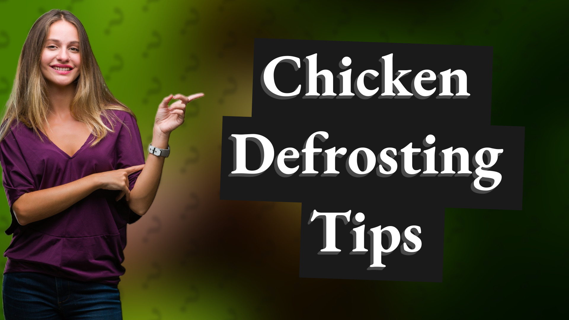 Chicken Defrosting Tips
