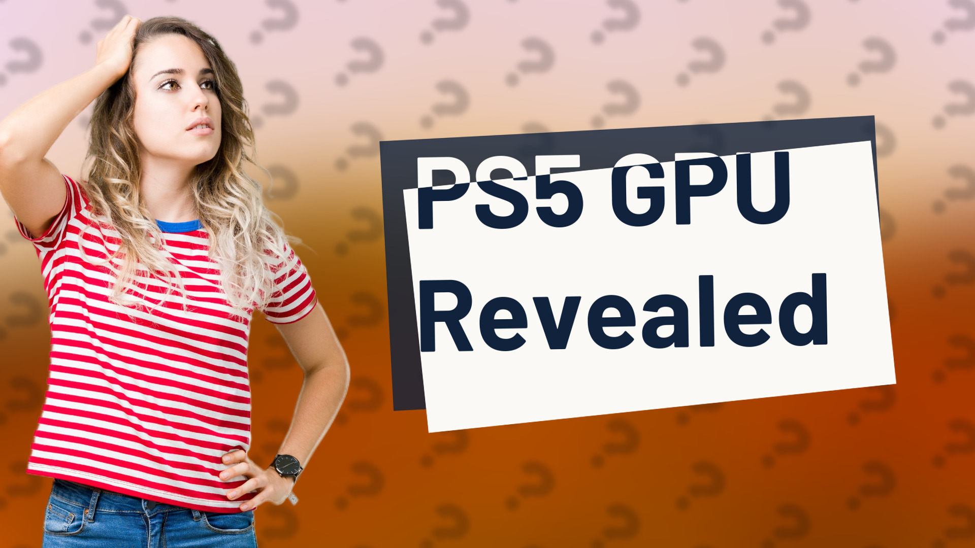 PS5 GPU Revealed
