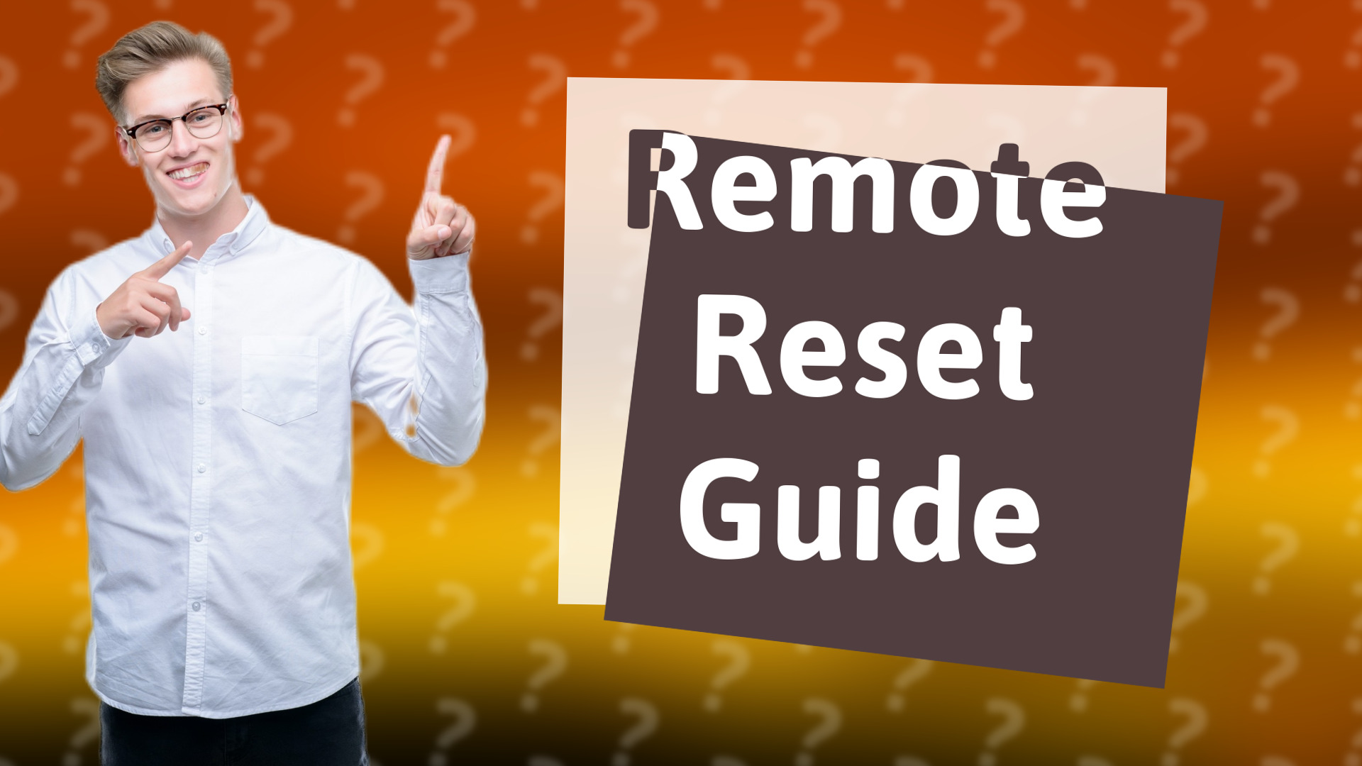 Remote Reset Guide