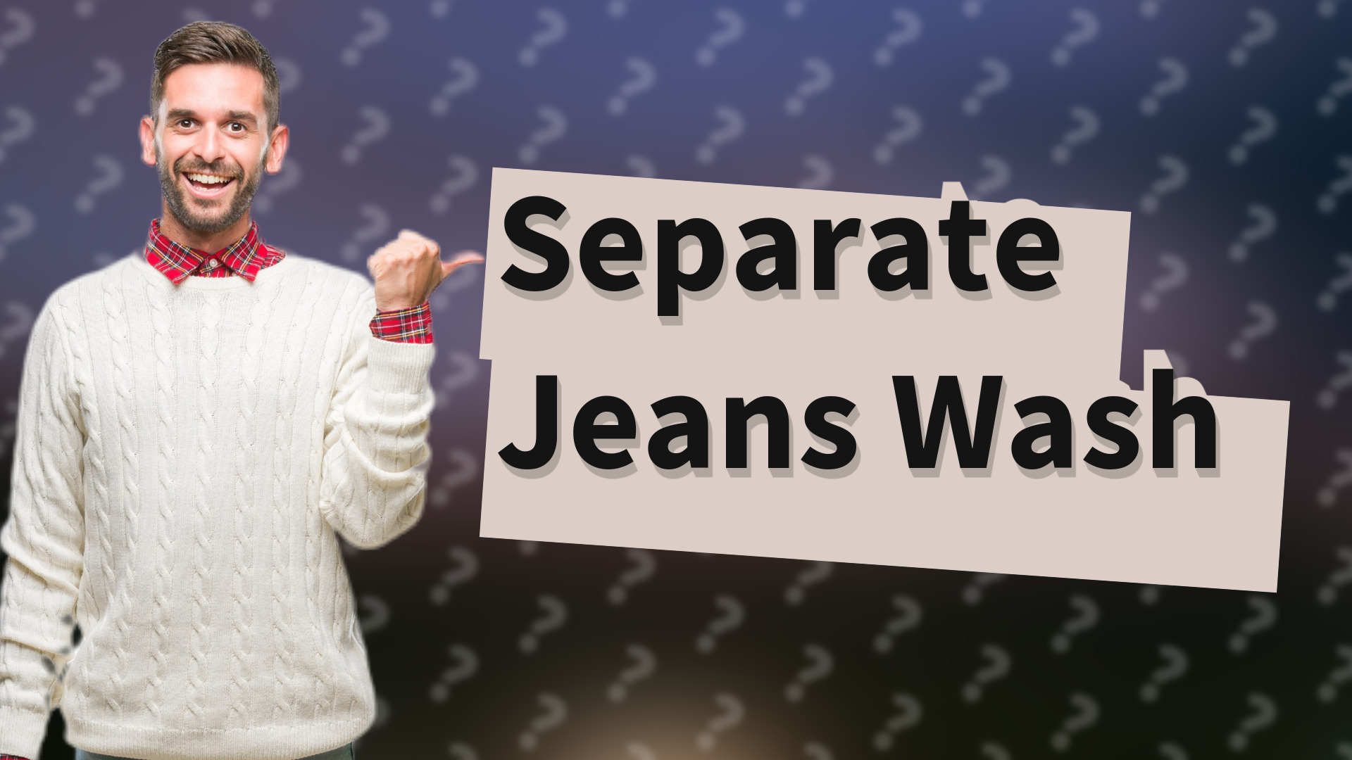 Separate Jeans Wash