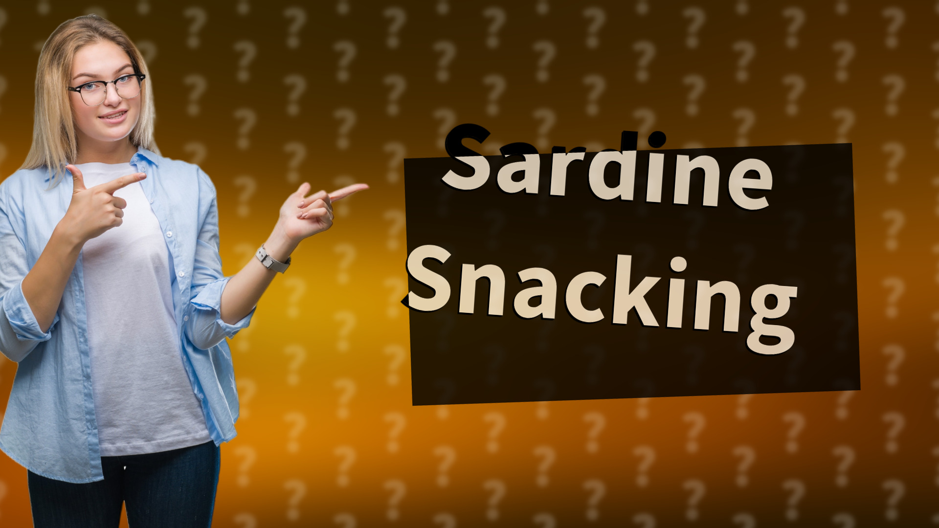 Sardine Snacking
