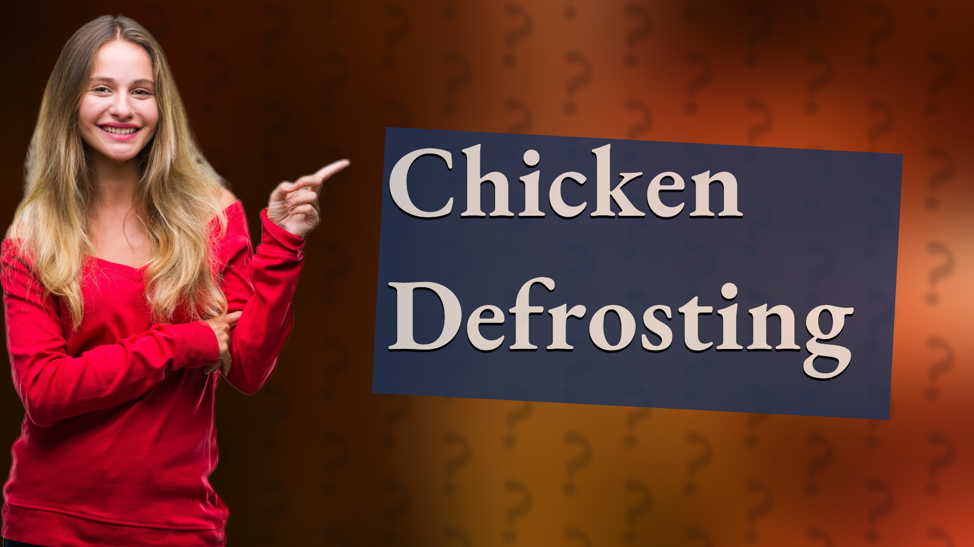 Chicken Defrosting