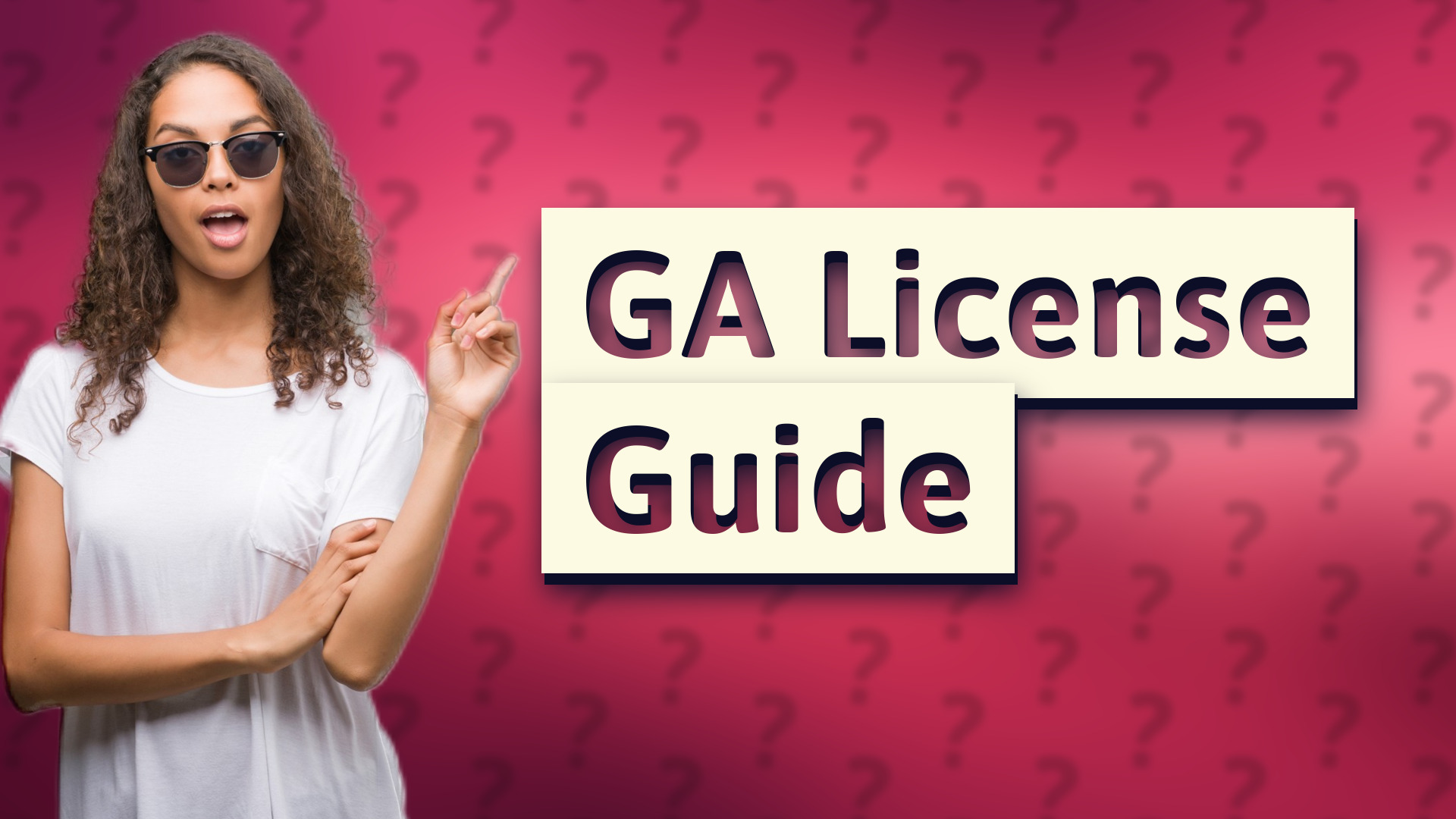 GA License Guide