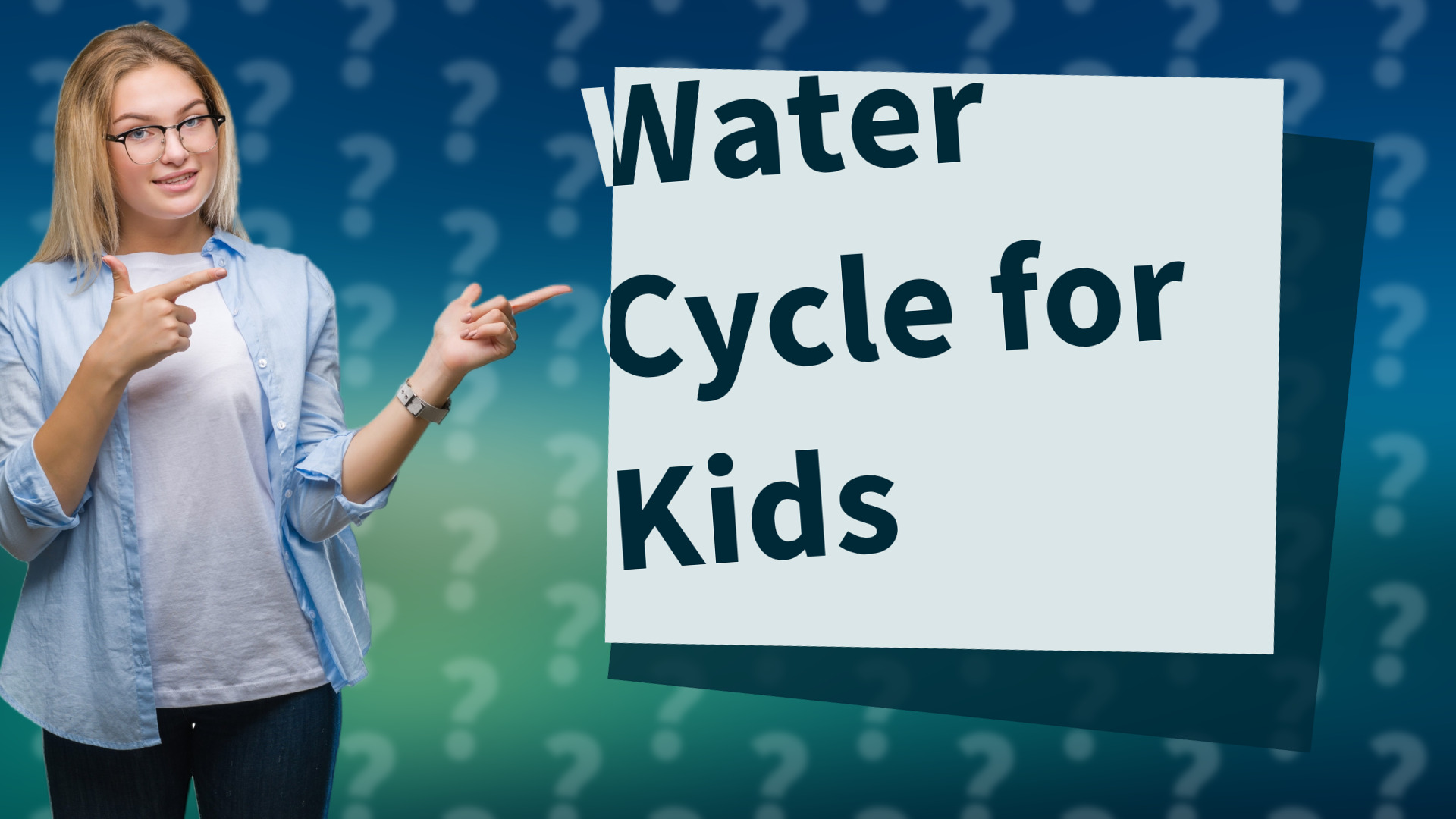 Water Cycle for Kids