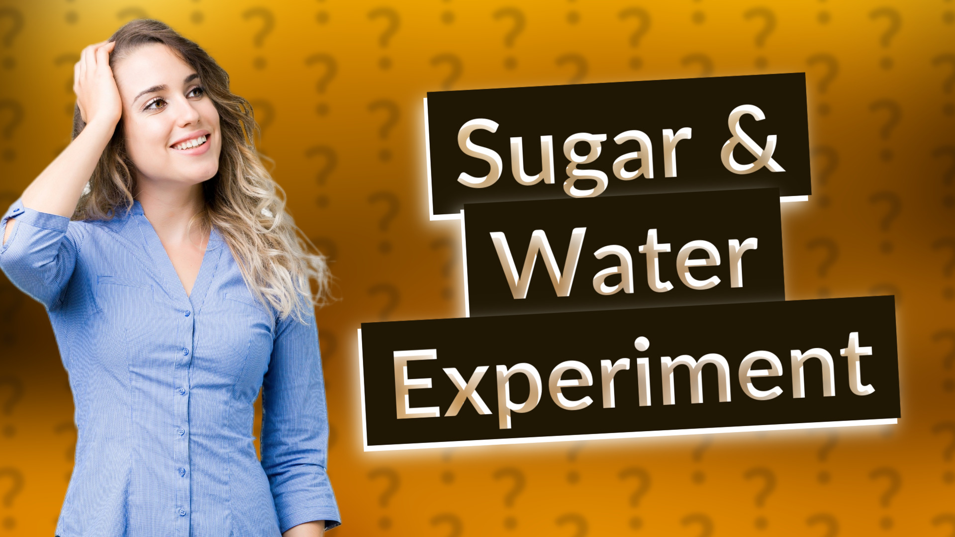Sugar & Water Experiment