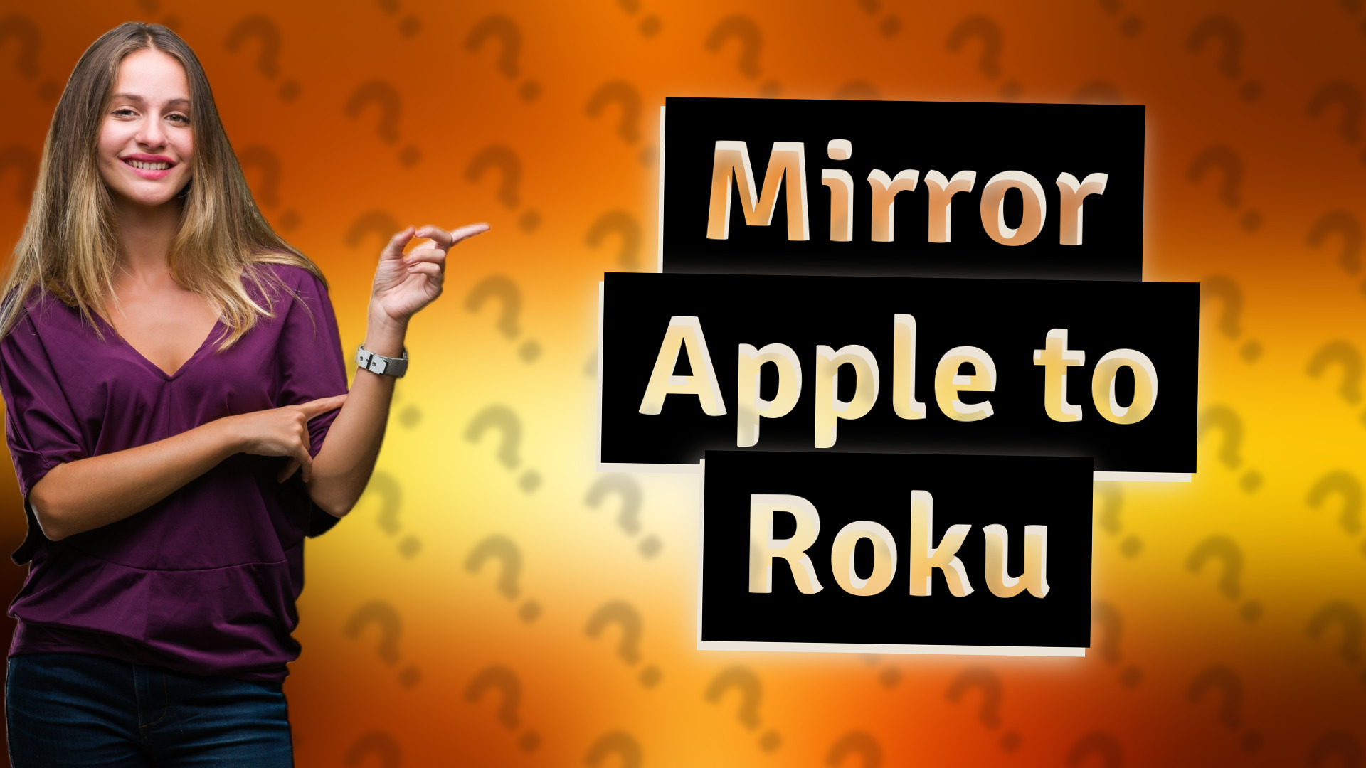 Mirror Apple to Roku