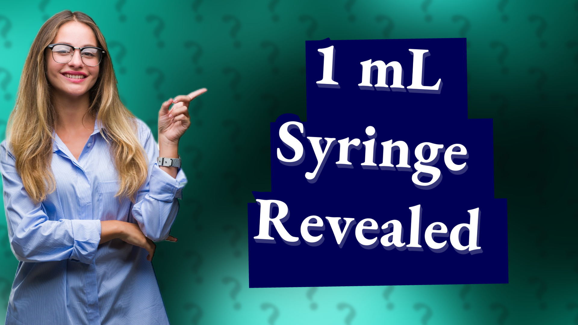 1 mL Syringe Revealed