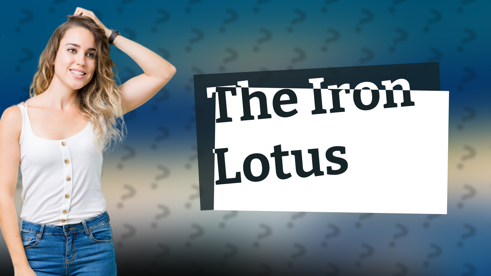 The Iron Lotus