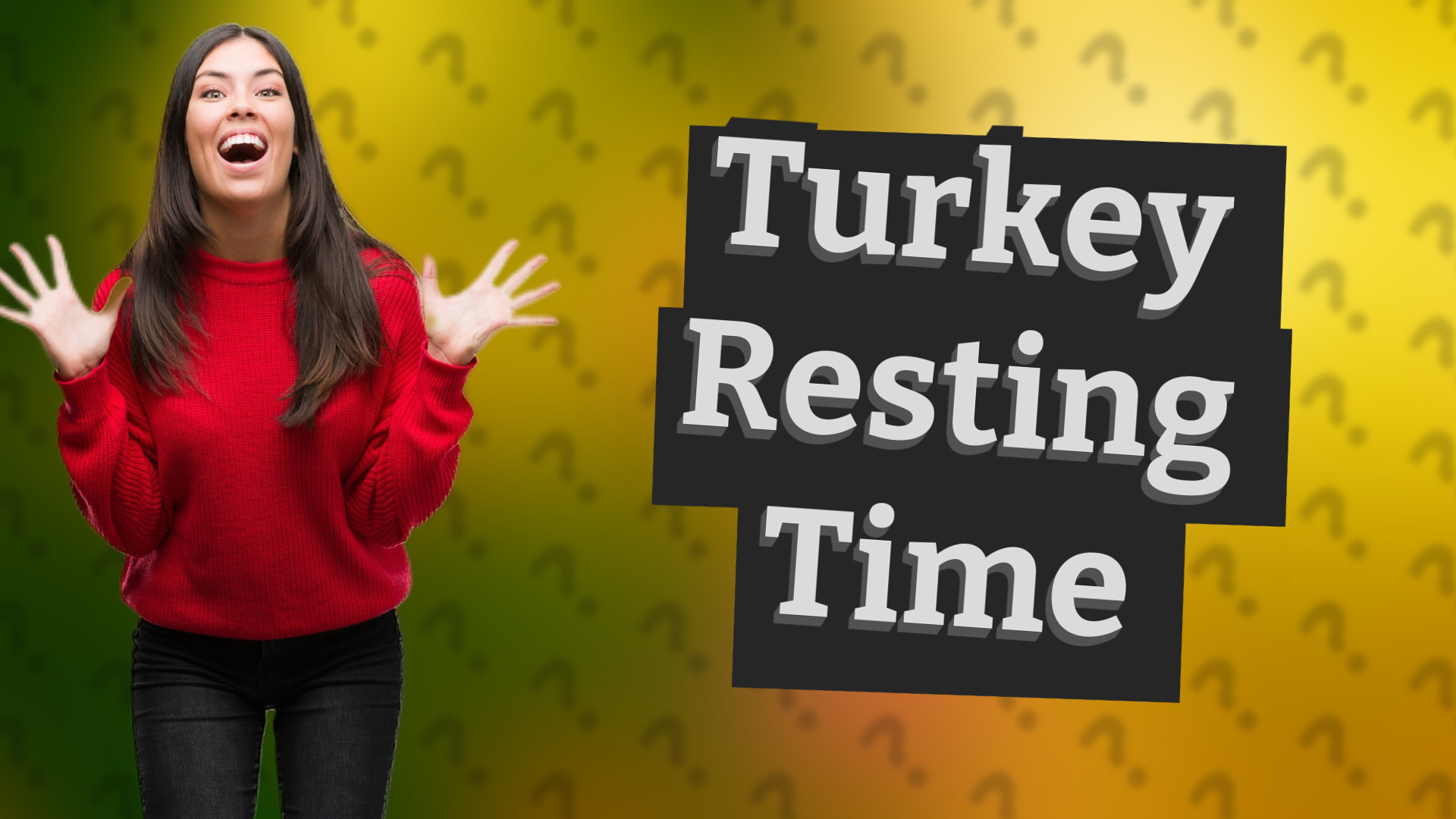 Turkey Resting Time