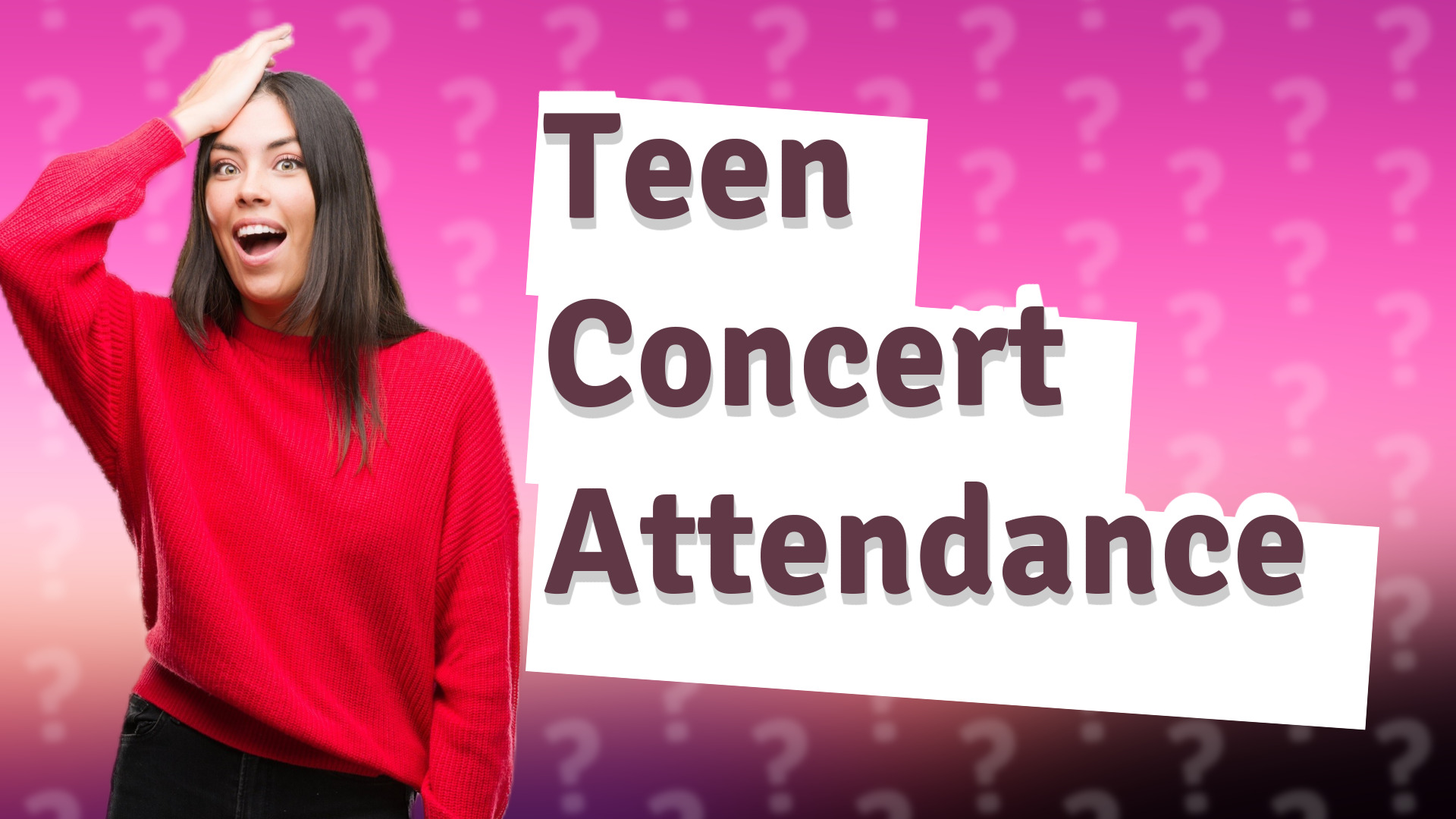 Teen Concert Attendance