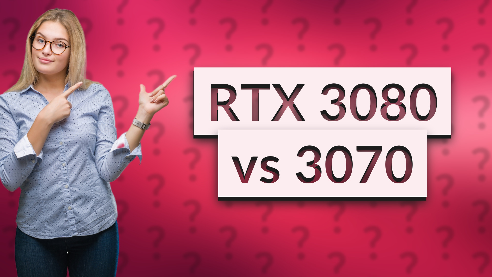 RTX 3080 vs 3070