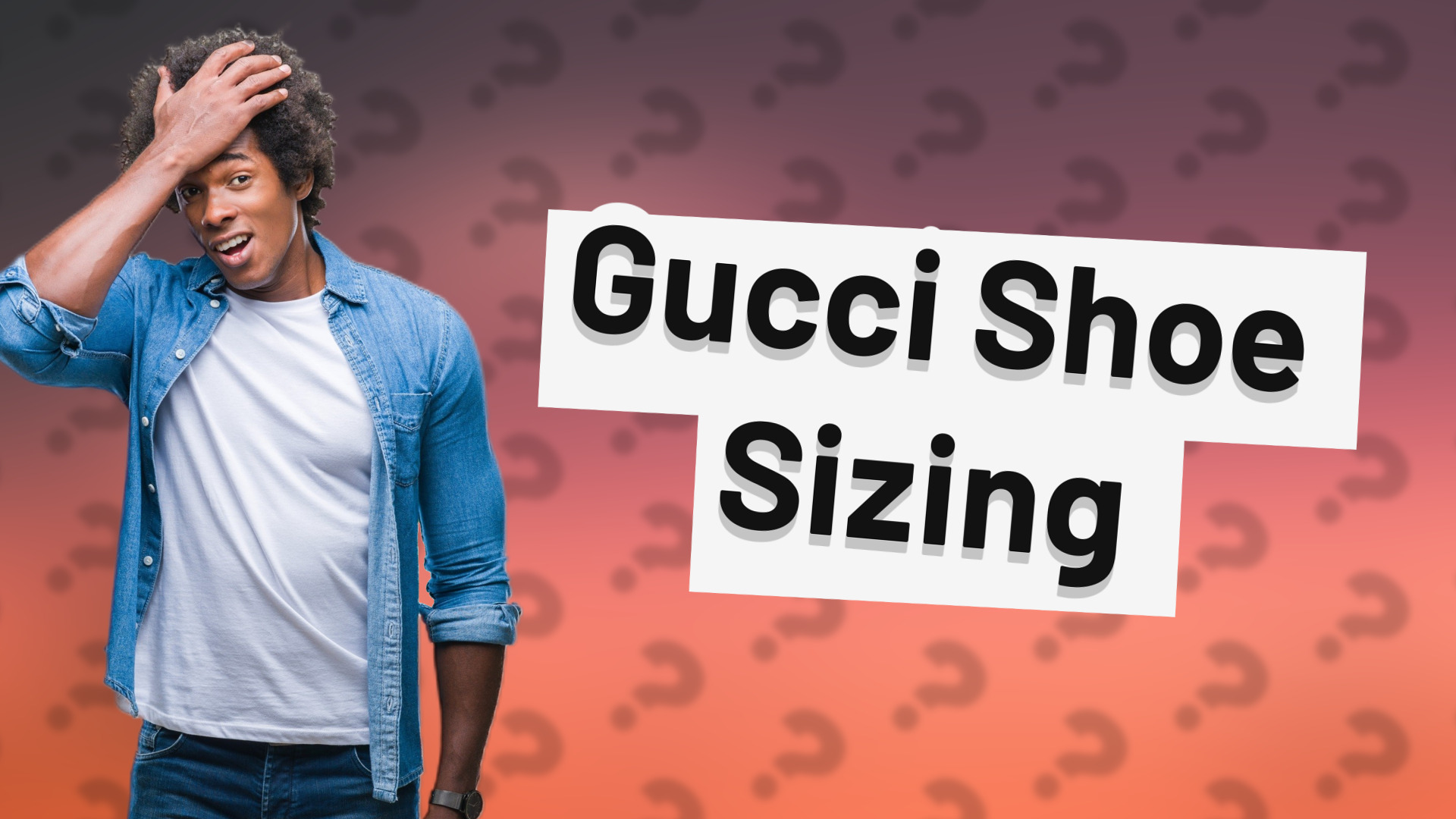 Gucci Shoe Sizing