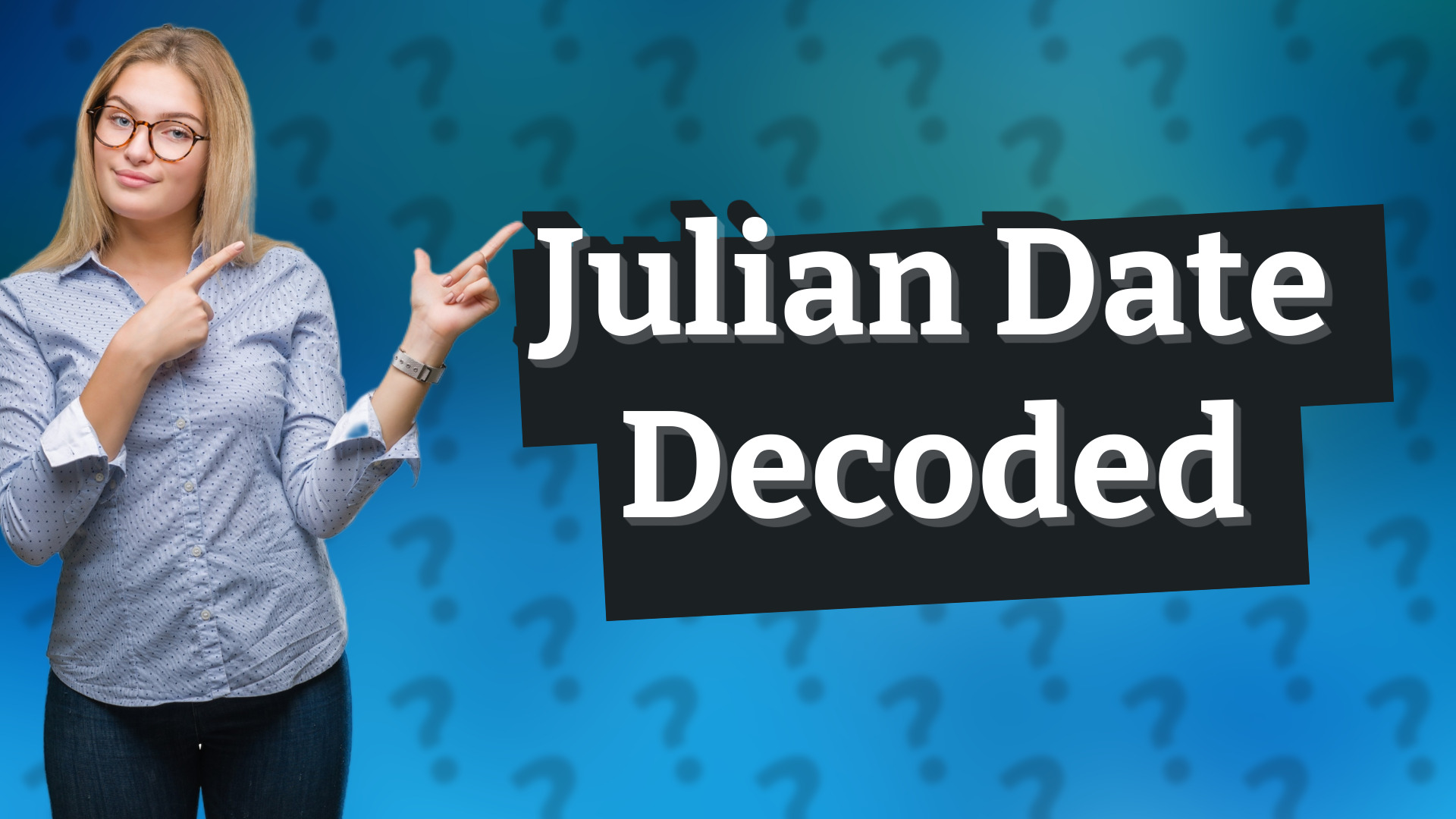 Julian Date Decoded