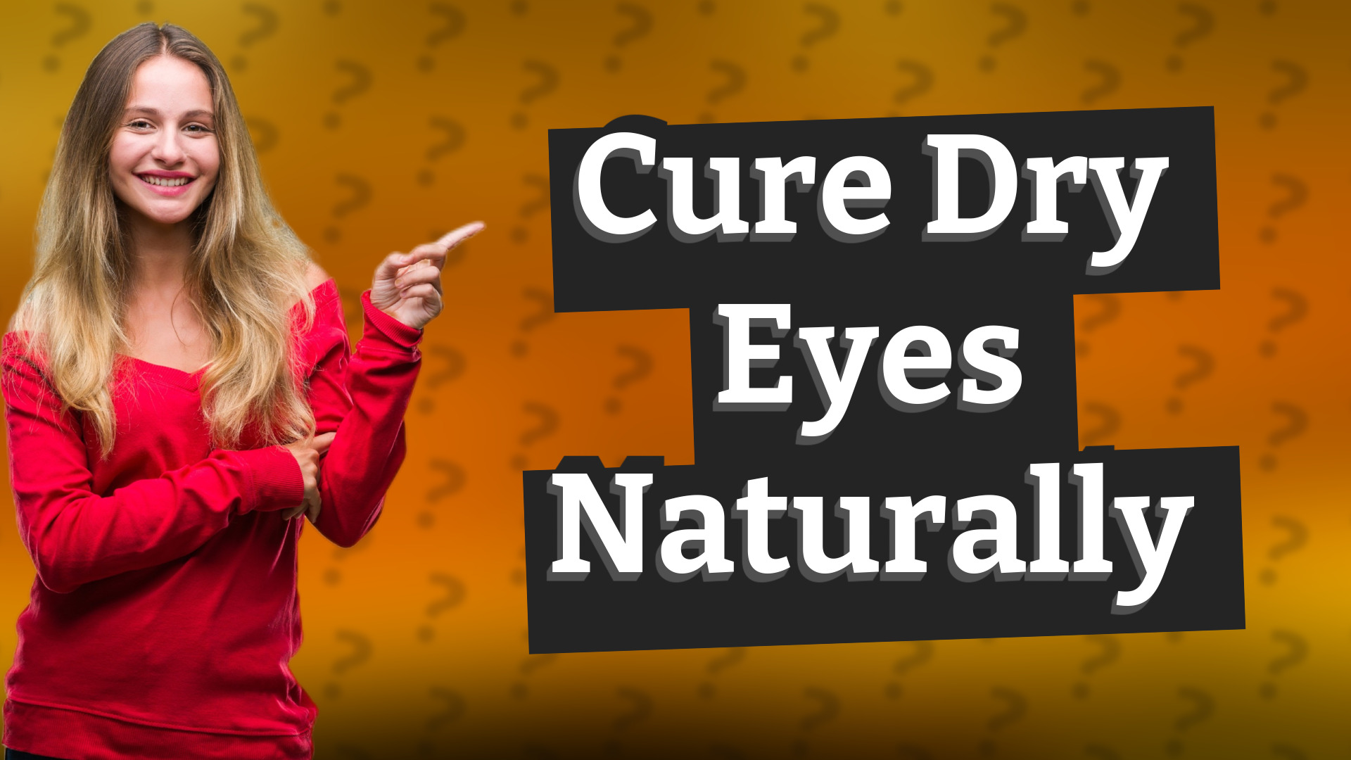 Cure Dry Eyes Naturally