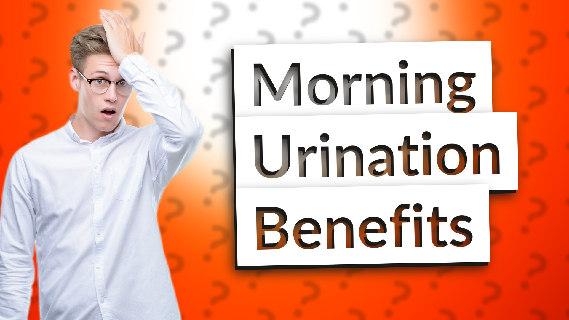 Morning Urination Benefits