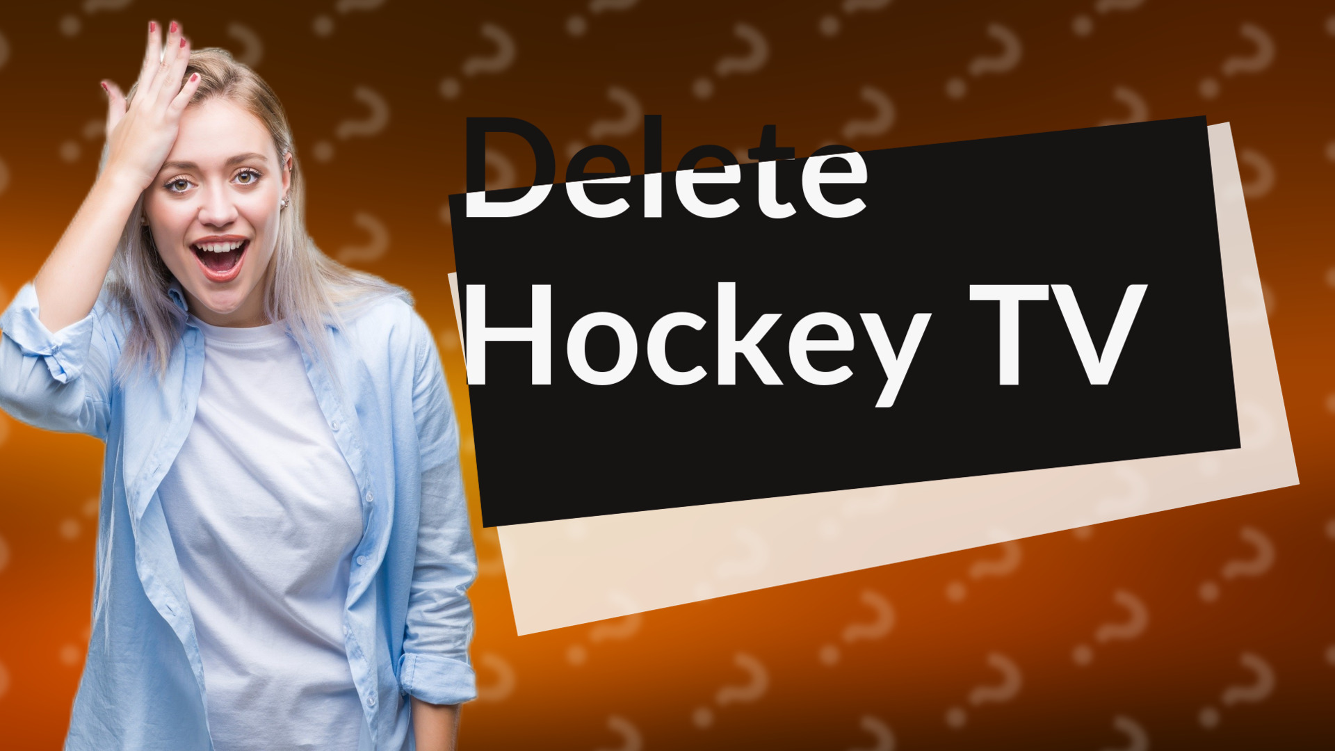 Delete Hockey TV