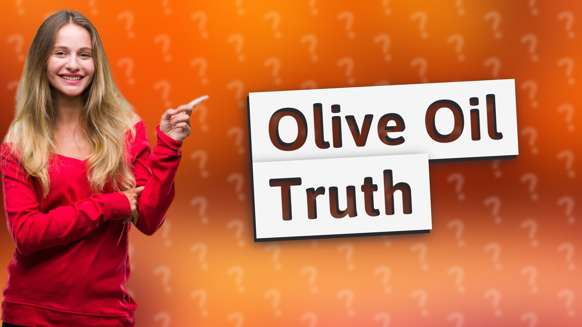 Olive Oil Truth