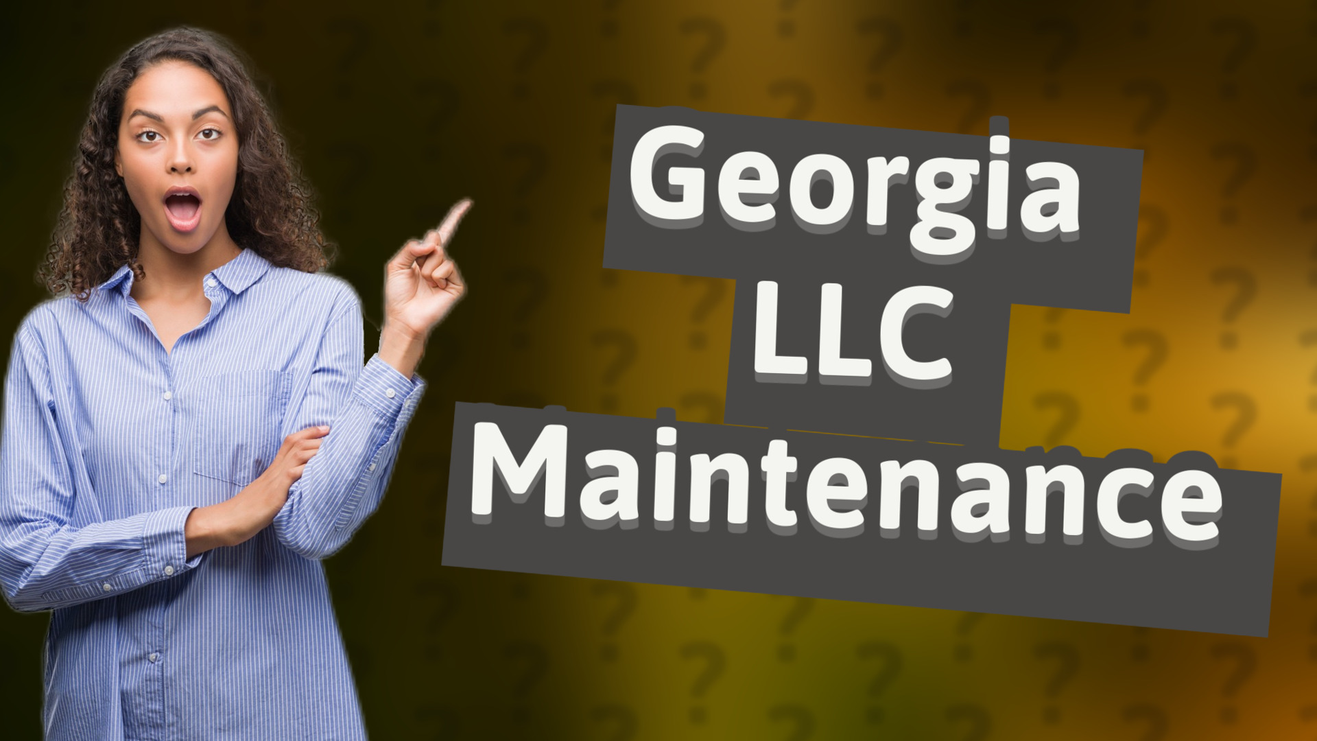 Georgia LLC Maintenance